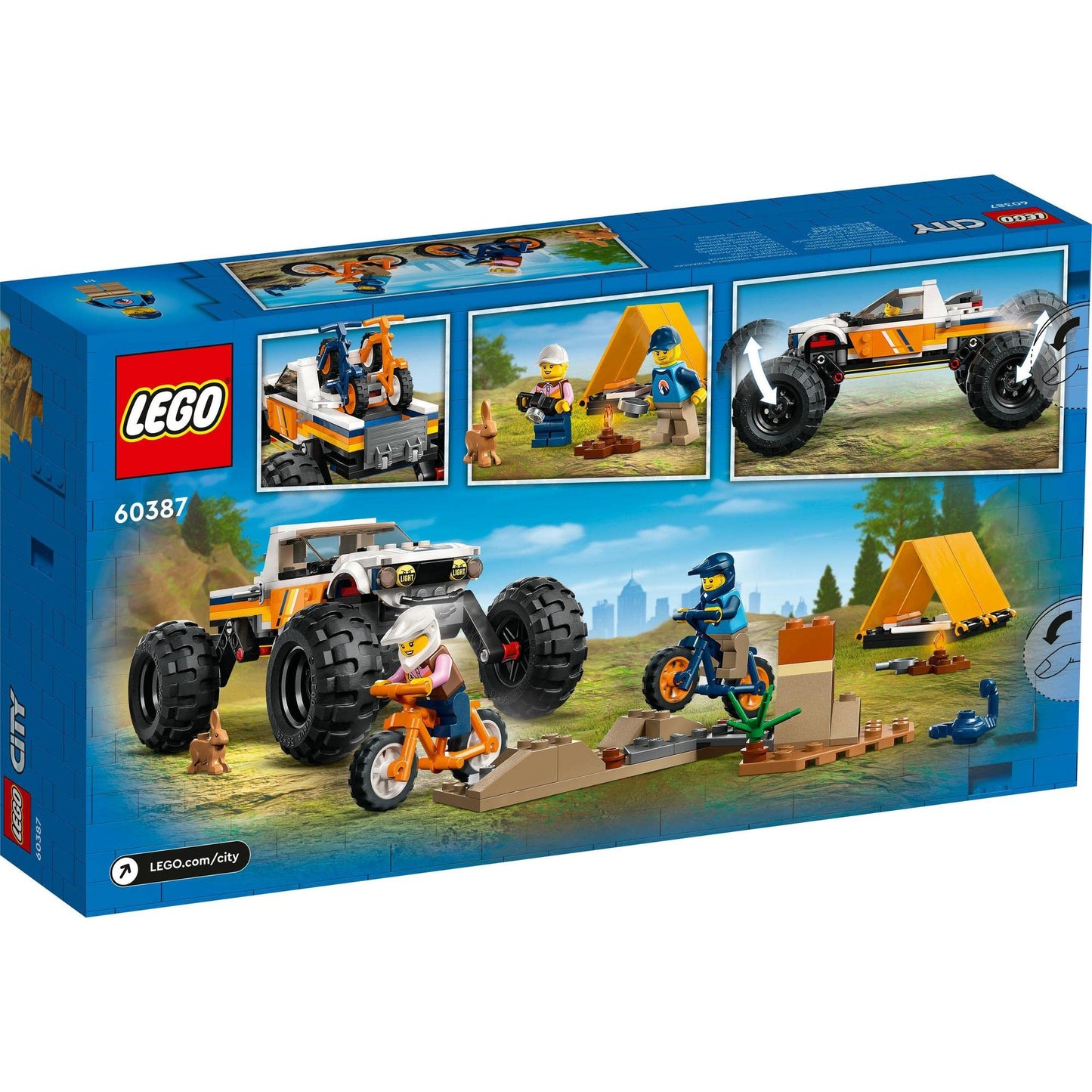 LEGO® City 4x4 Off-Roader Adventures 60387 Building Toy Amazon