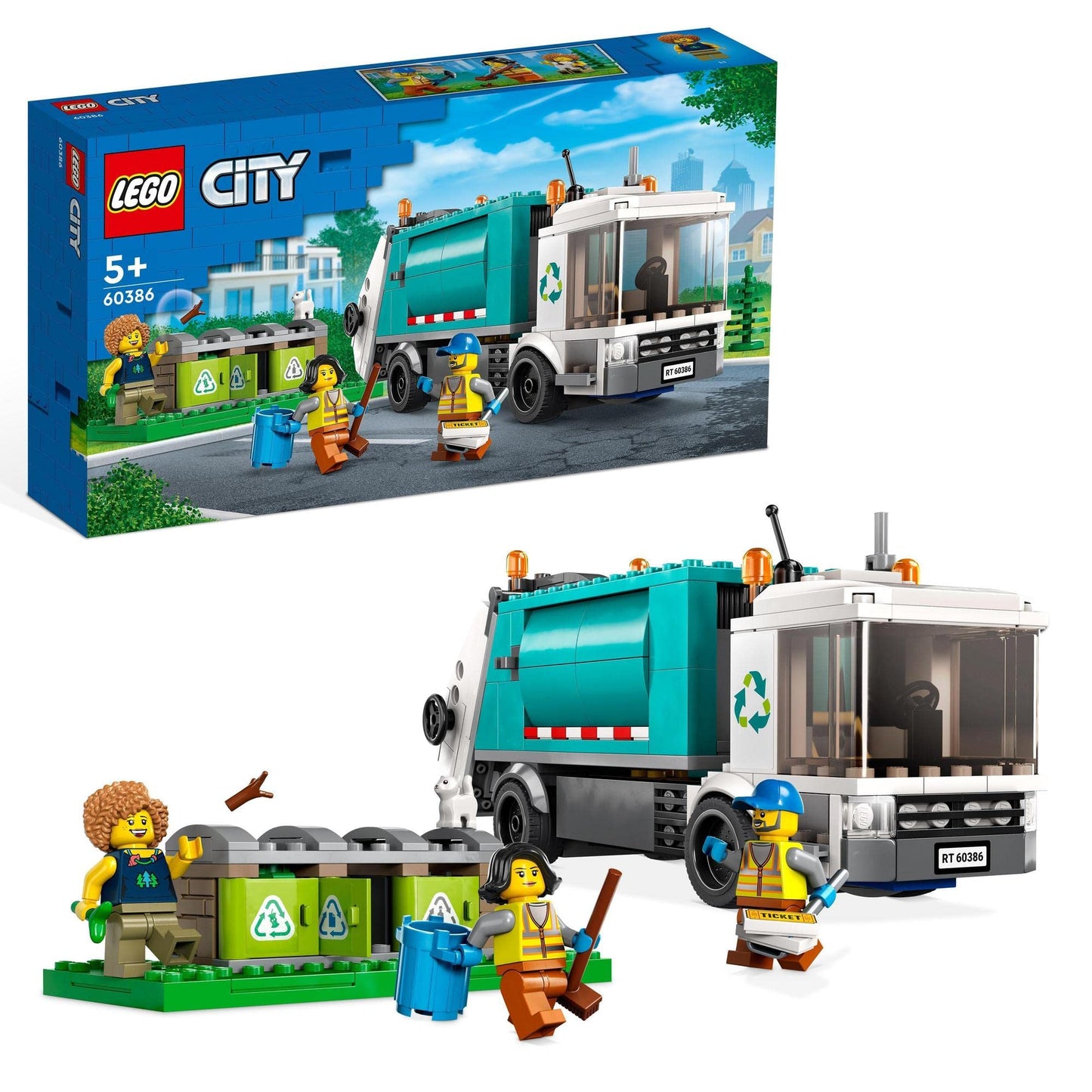 LEGO® City Recycling Truck 60386 Building Toy Amazon