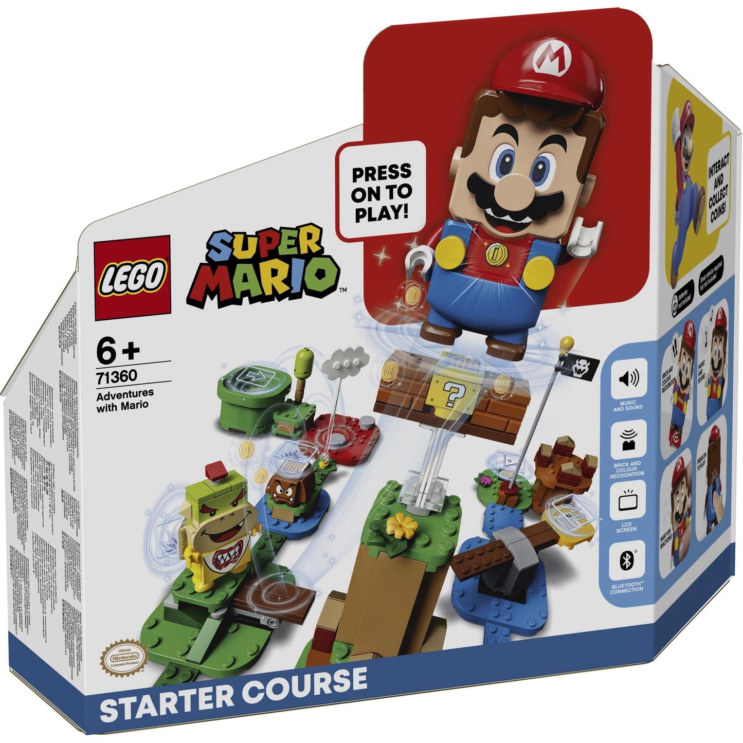 LEGO Super Mario Adventures with Mario Starter Course 71360 Amazon