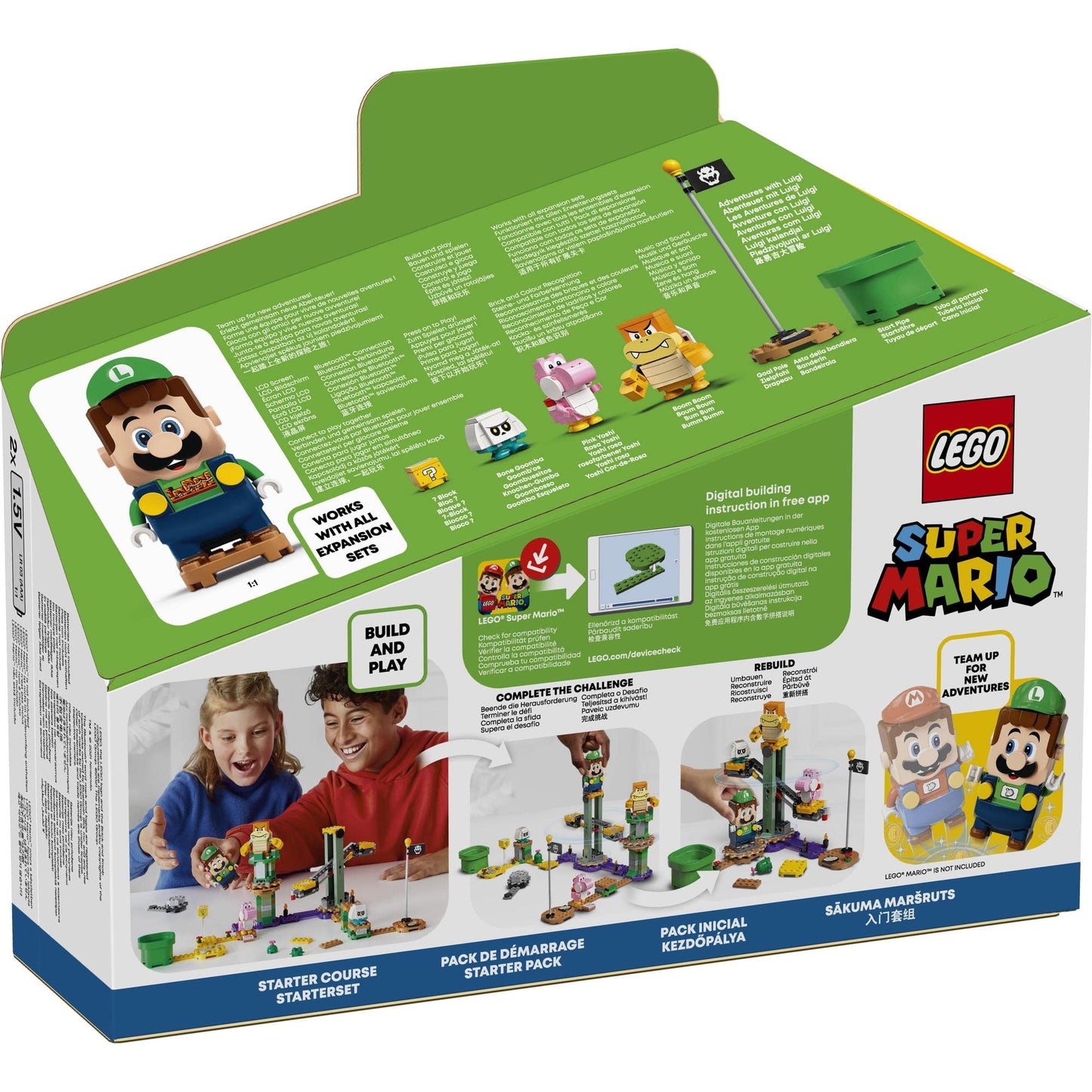 LEGO 71387 Super Mario Adventures with Luigi Starter Course Amazon