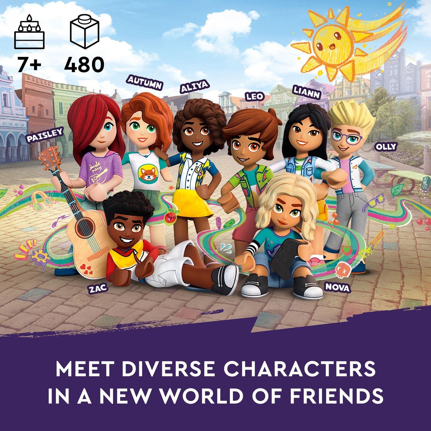 LEGO Friends Heartlake City Bus 41759 Building Amazon