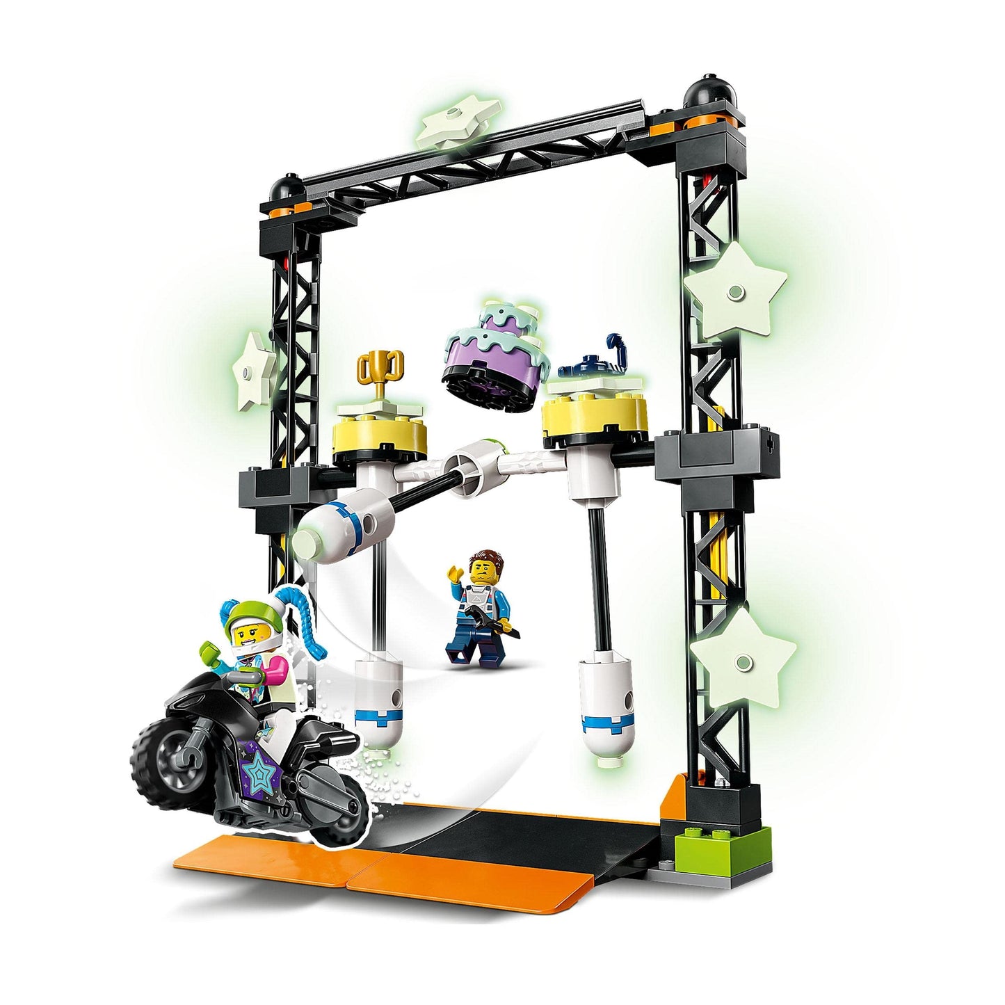 LEGO City Stuntz The Knockdown Stunt Challenge Playset Amazon
