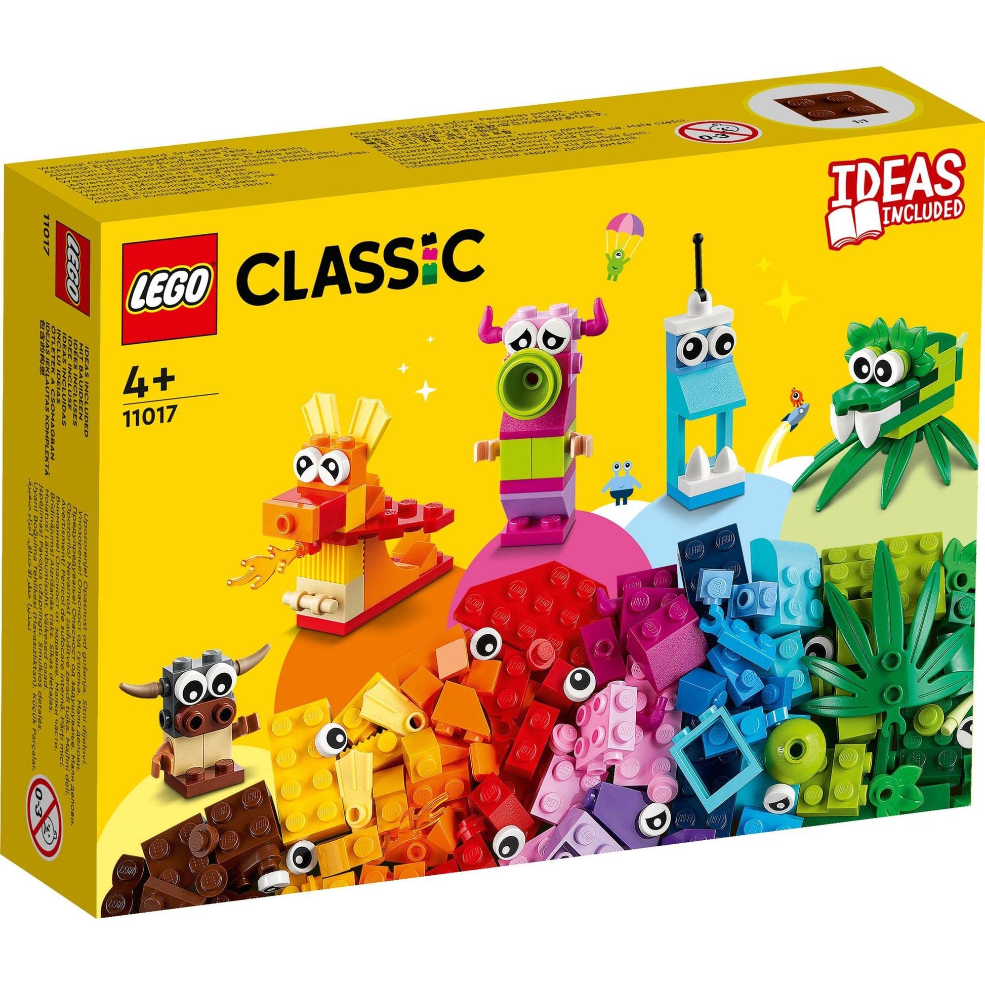 LEGO Classic Creative Monsters, 5 Mini Build Monster Toys 11017 Amazon