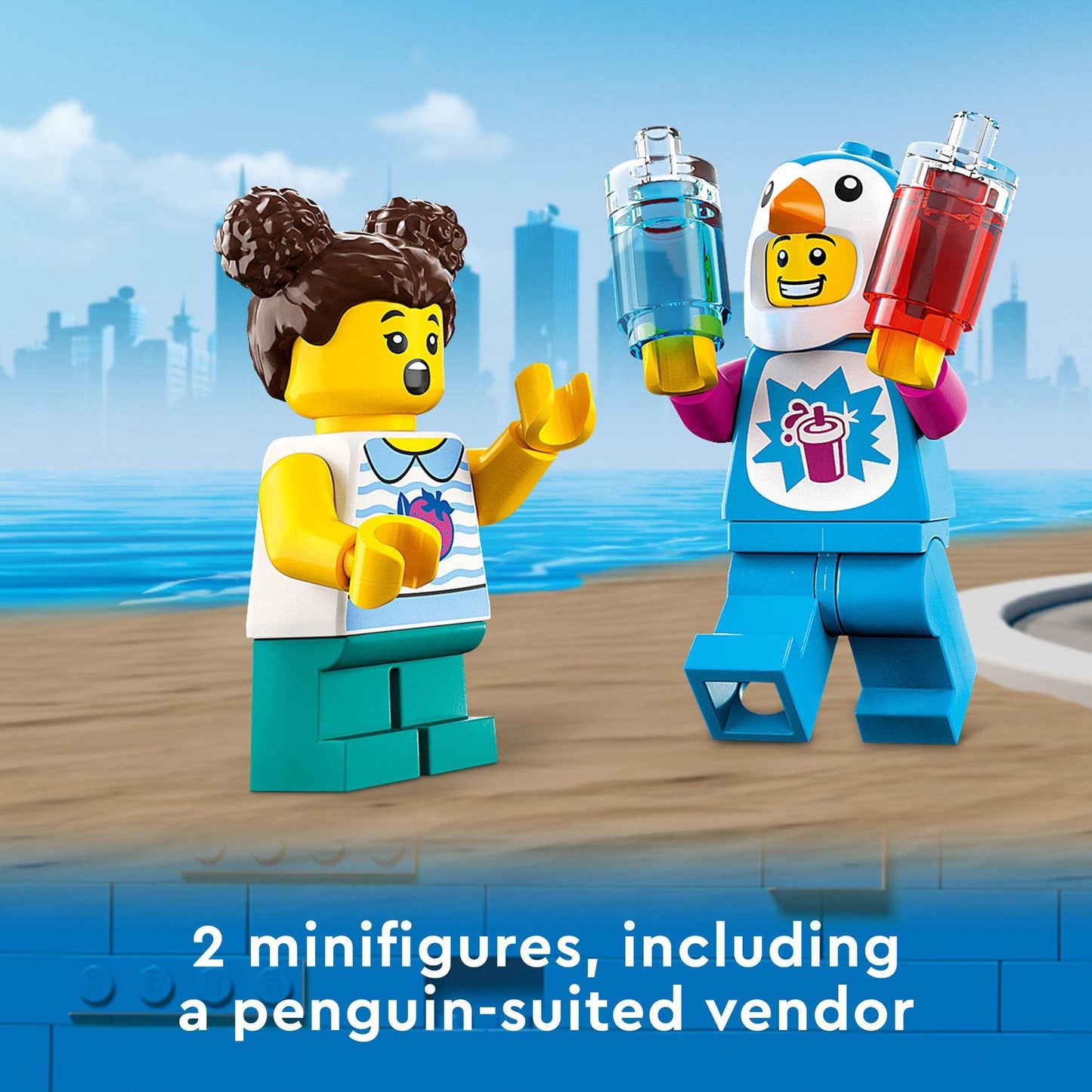 LEGO City Penguin Slushy Van 60384 Amazon