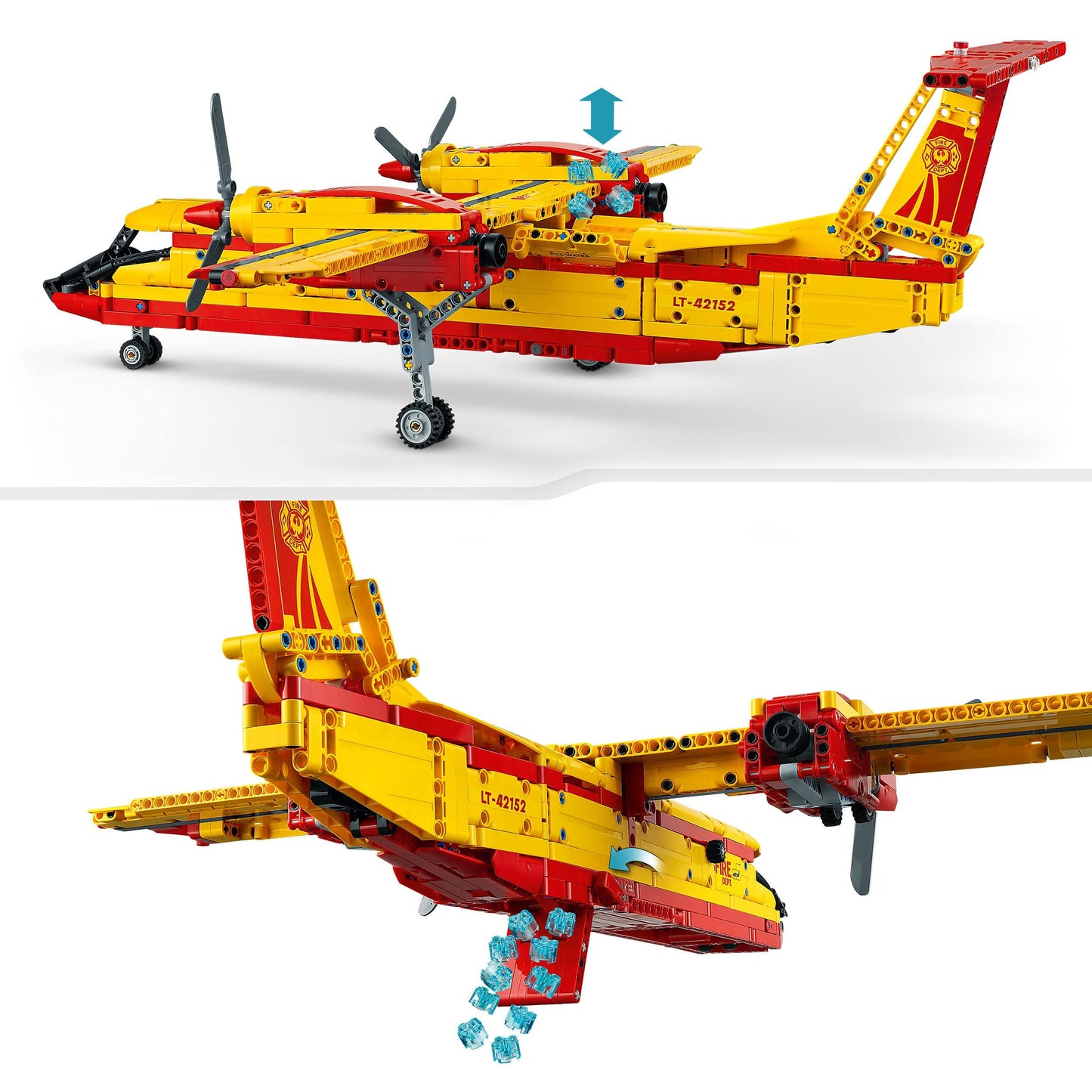 LEGO Technic 42152 Fire Airplane Brick Island