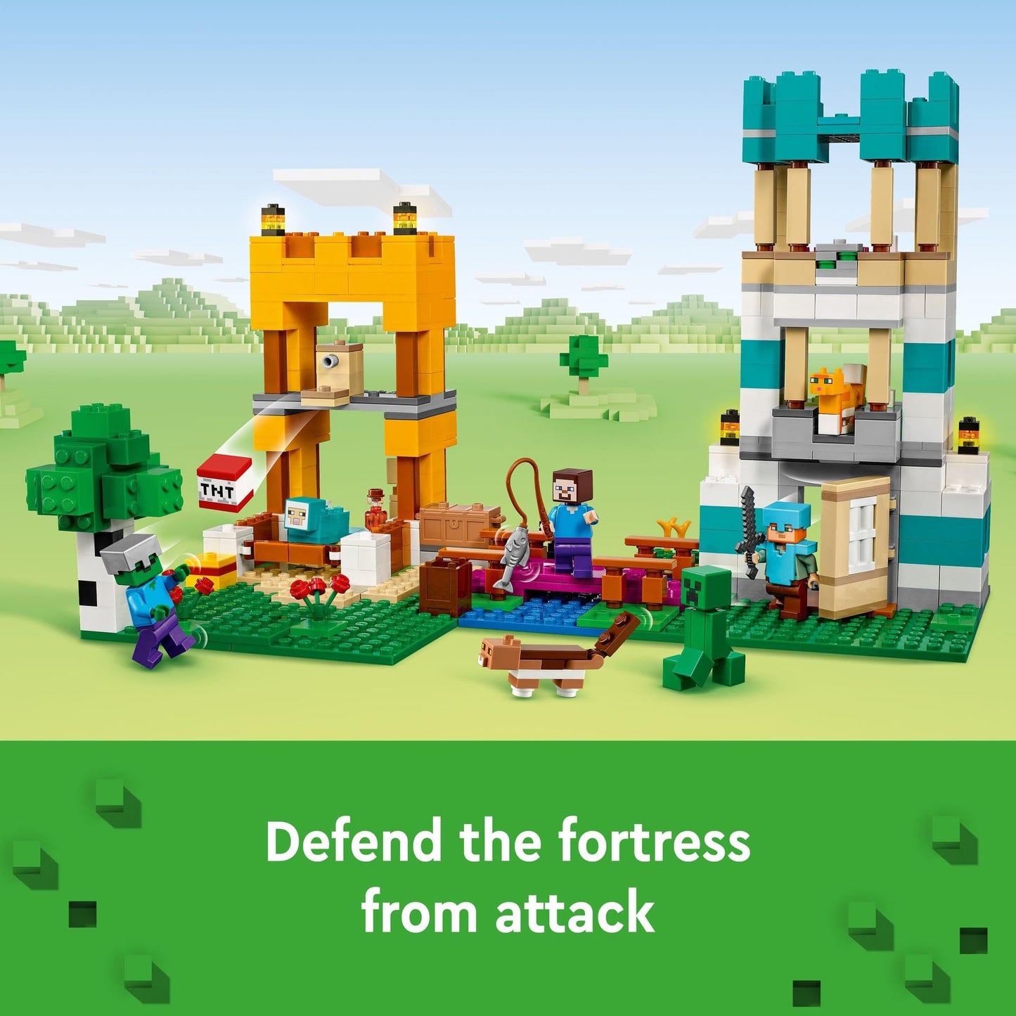 LEGO Minecraft The Crafting Box 4.0 21249 Building Toy Amazon