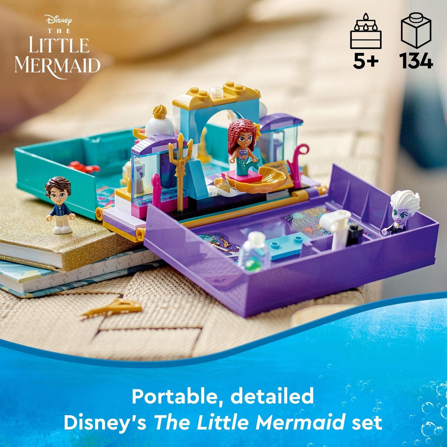 LEGO® Disney Princess The Little Mermaid Story Book 43213 Amazon