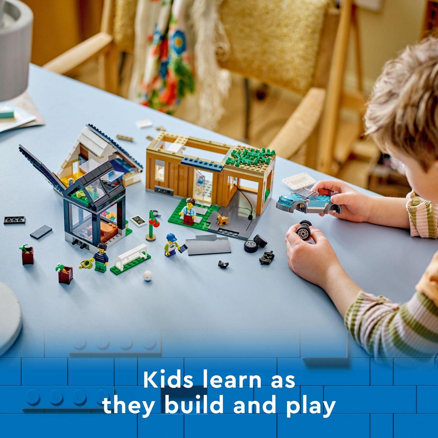 LEGO® City Family House and Electric Car 60398 Building Toy Amazon