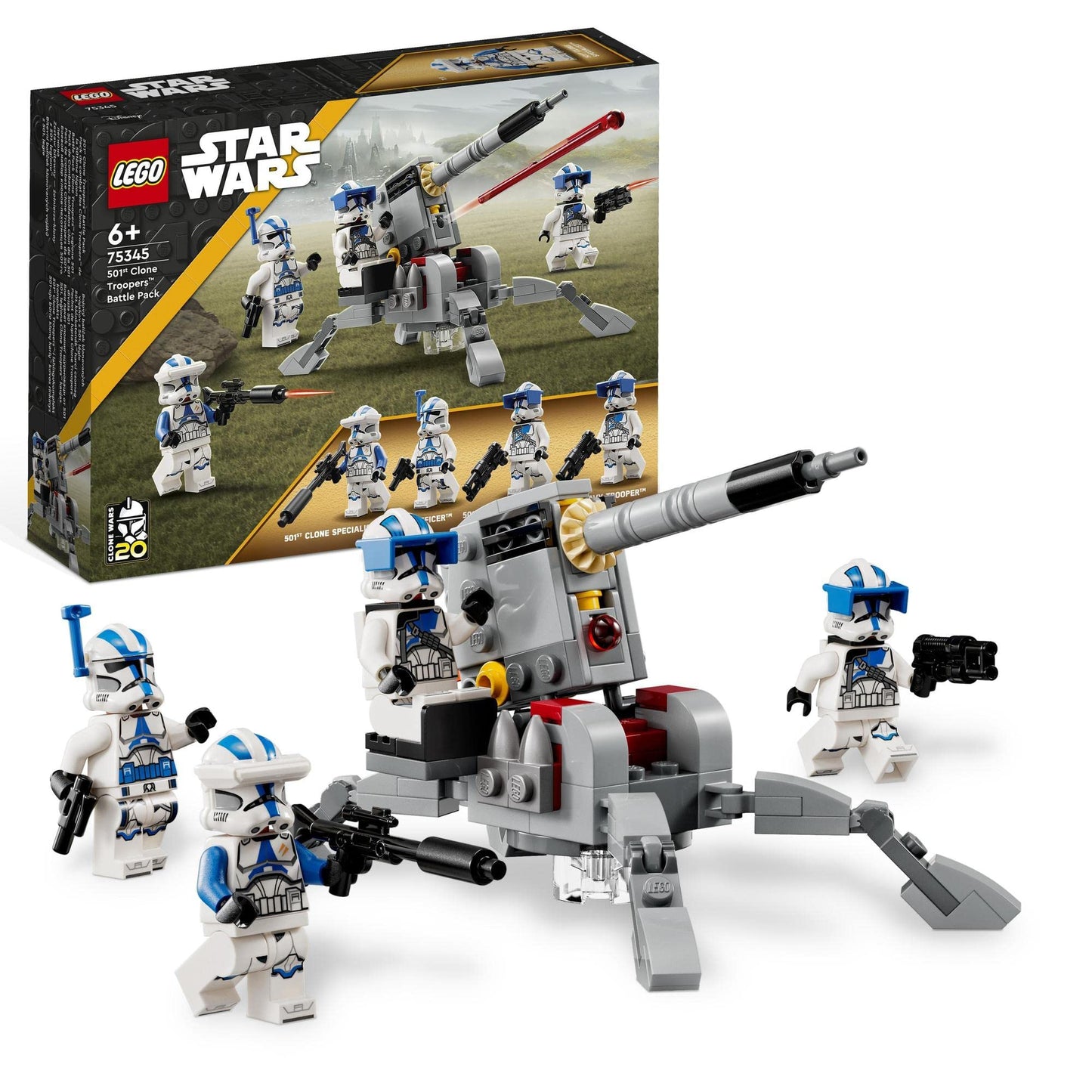 LEGO Star Wars 501st Clone Troopers Battle Pack 75345 Amazon