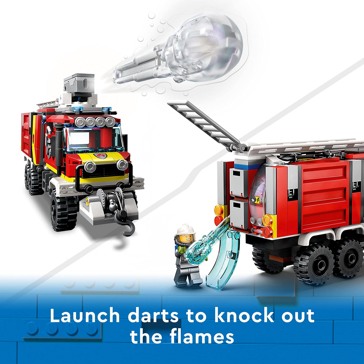 LEGO® City Fire Command Unit 60374 Building Toy Set Amazon