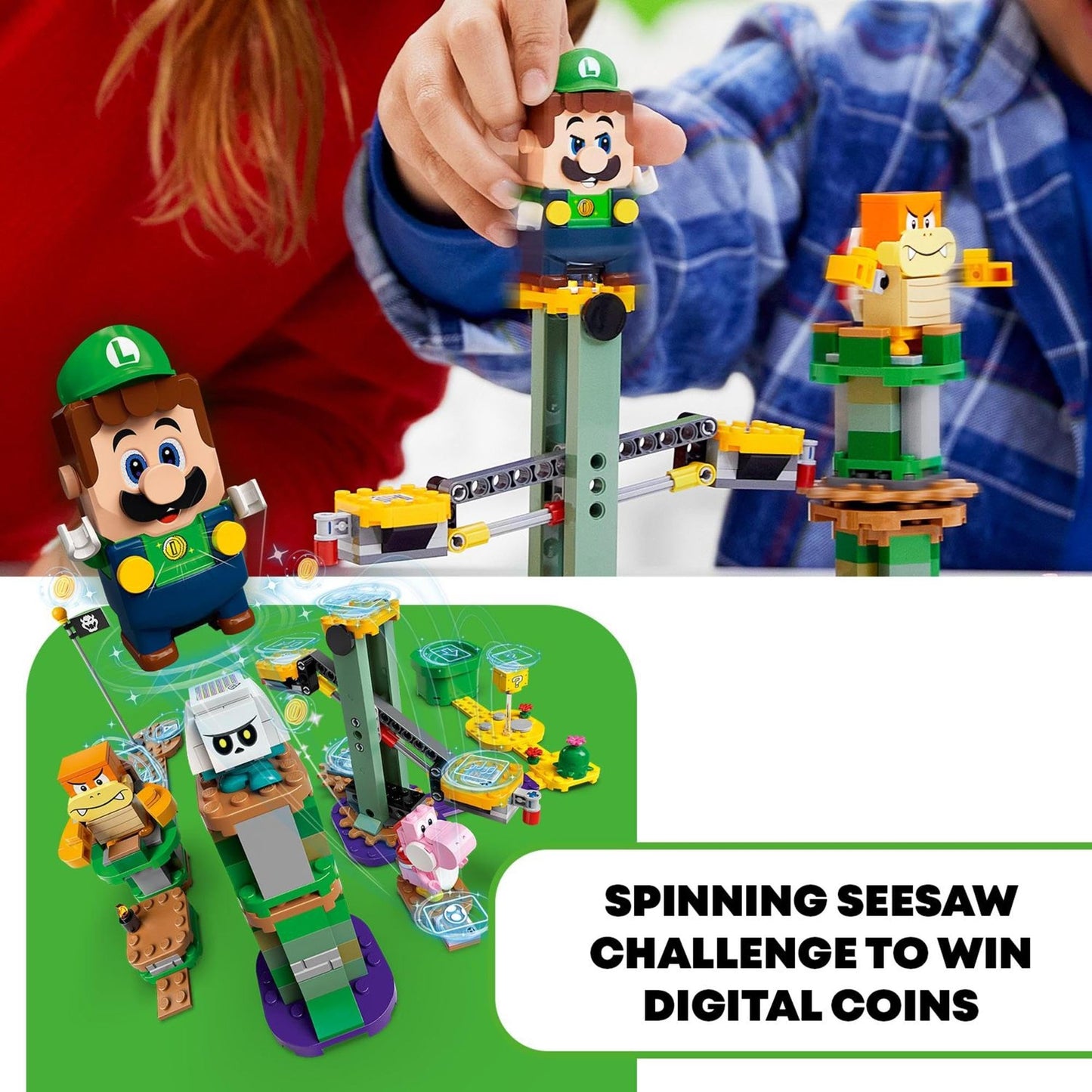 LEGO 71387 Super Mario Adventures with Luigi Starter Course Amazon
