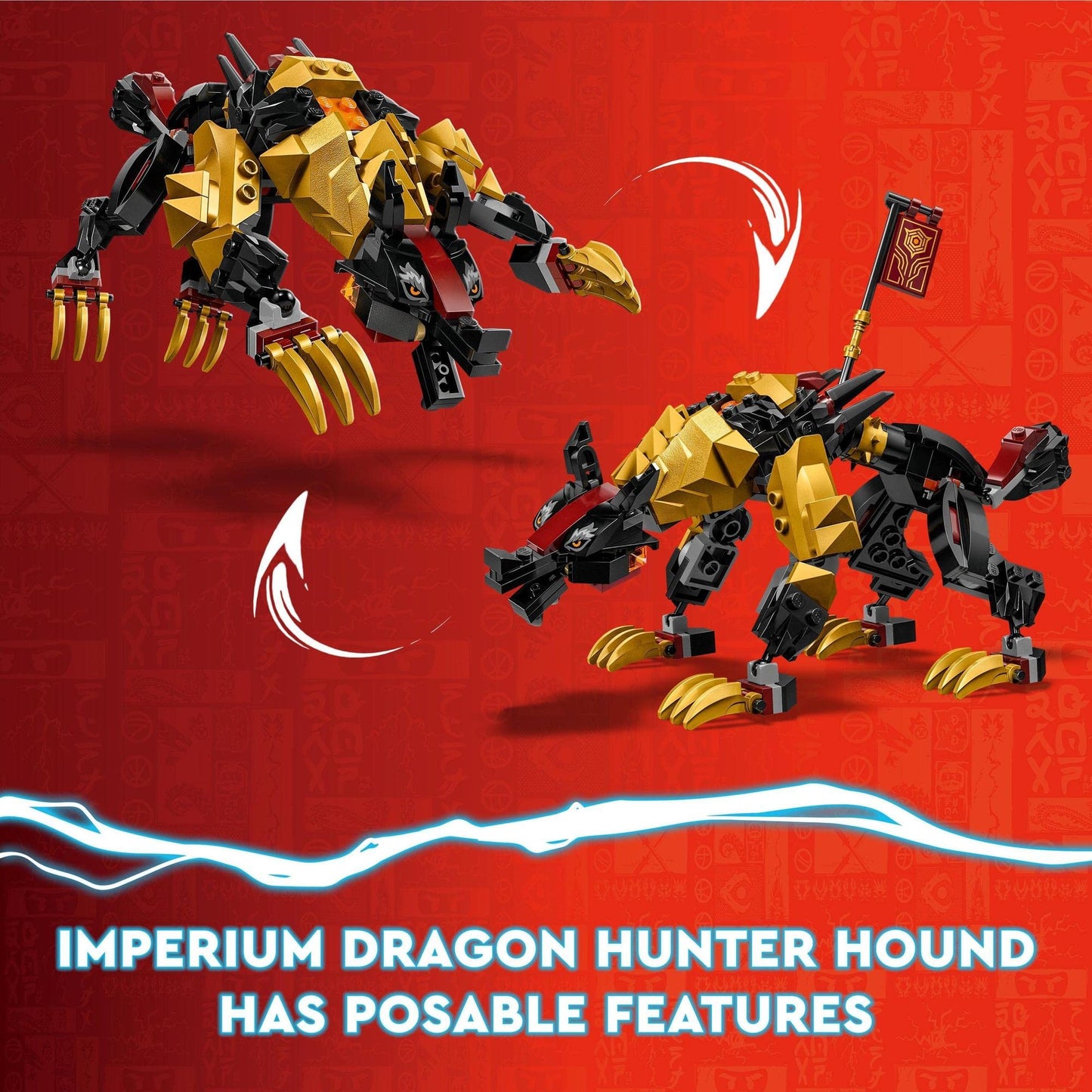 LEGO NINJAGO Imperium Dragon Hunter Hound 71790 Building Toy Set Amazon