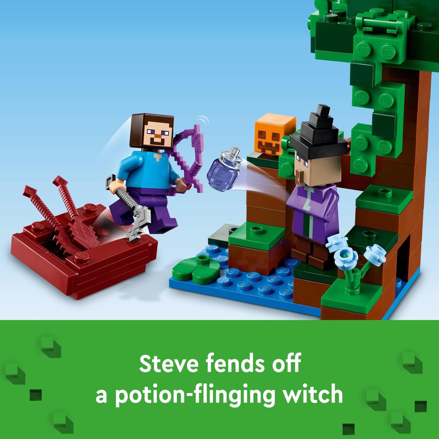LEGO Minecraft The Pumpkin Farm 21248 Amazon