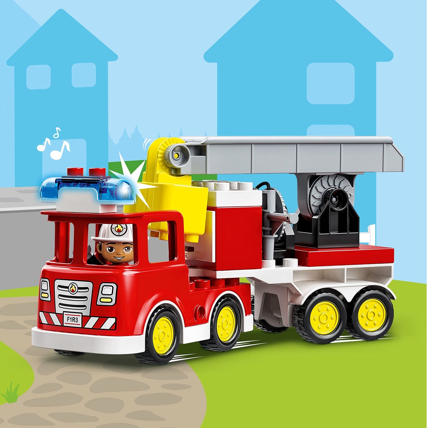 LEGO DUPLO Rescue Fire Engine 10969 Building Toy Amazon
