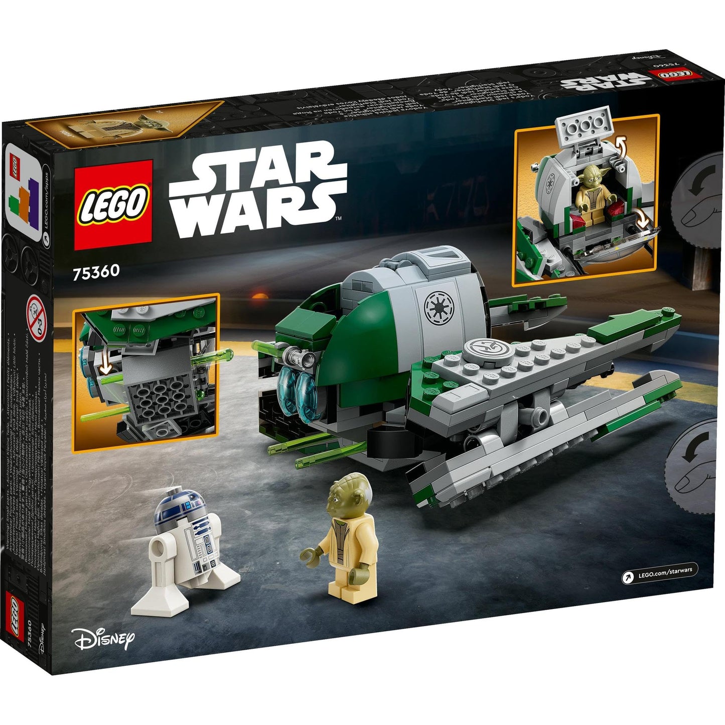 LEGO® Star Wars The Clone Wars Yoda’s Jedi Starfighter™ 75360 Amazon