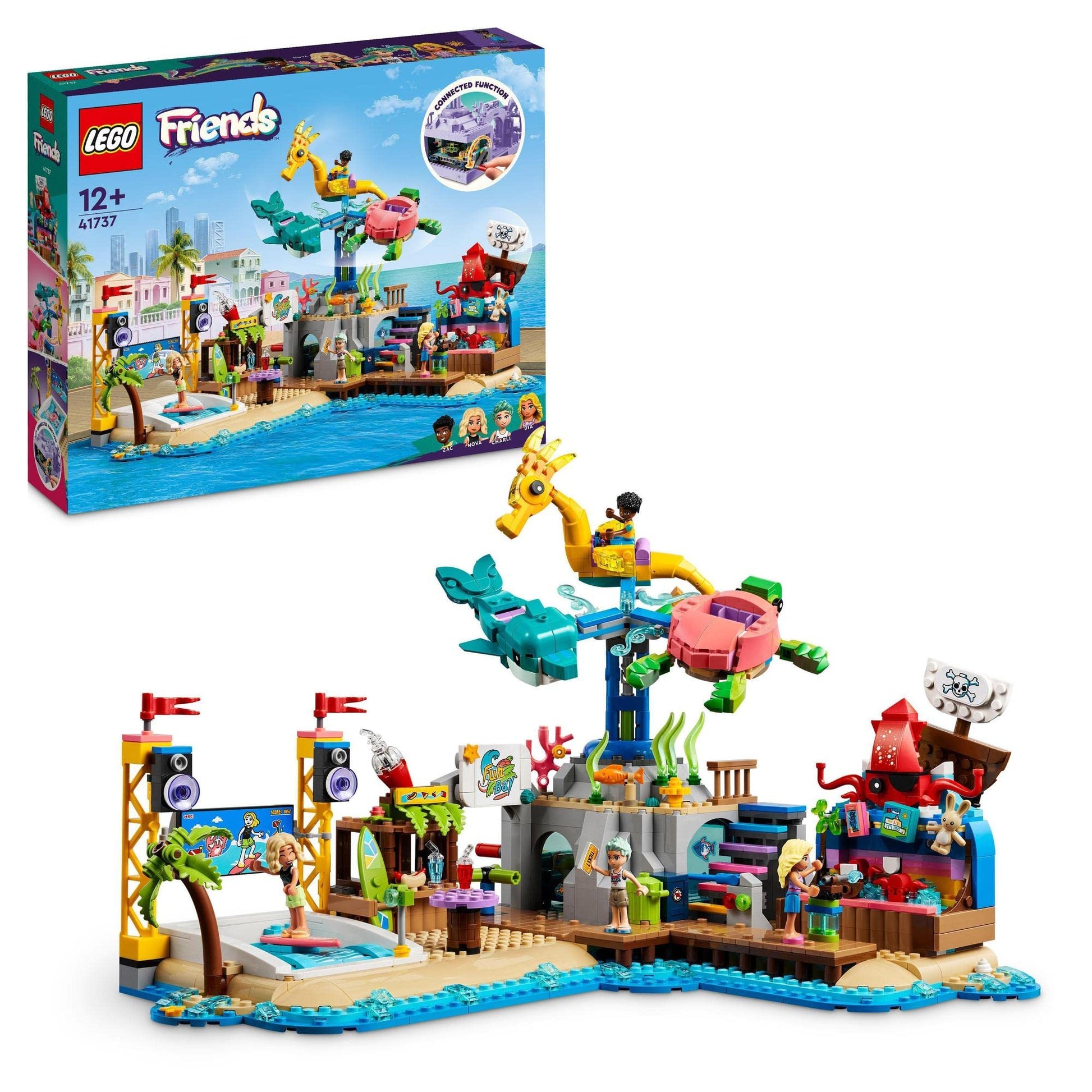 LEGO® Friends Beach Amusement Park 41737 Building Toy Amazon