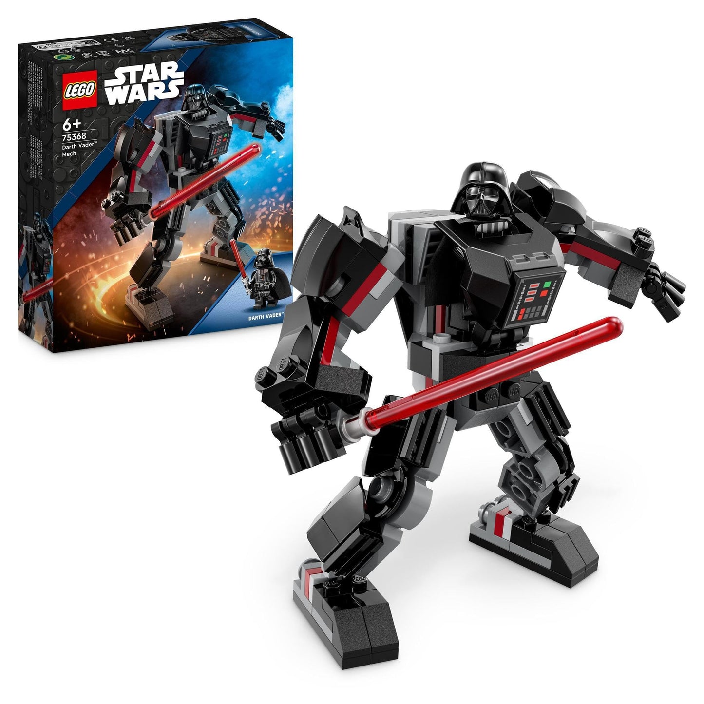 LEGO Star Wars Darth Vader Mech 75368 Amazon