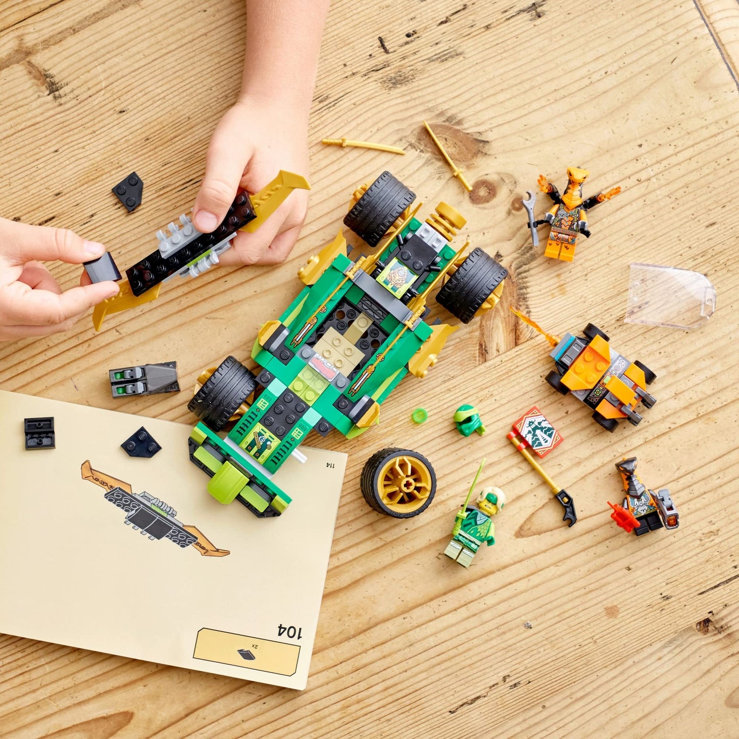 LEGO NINJAGO Lloyd’s Race Car EVO Building Kit 71763 Amazon