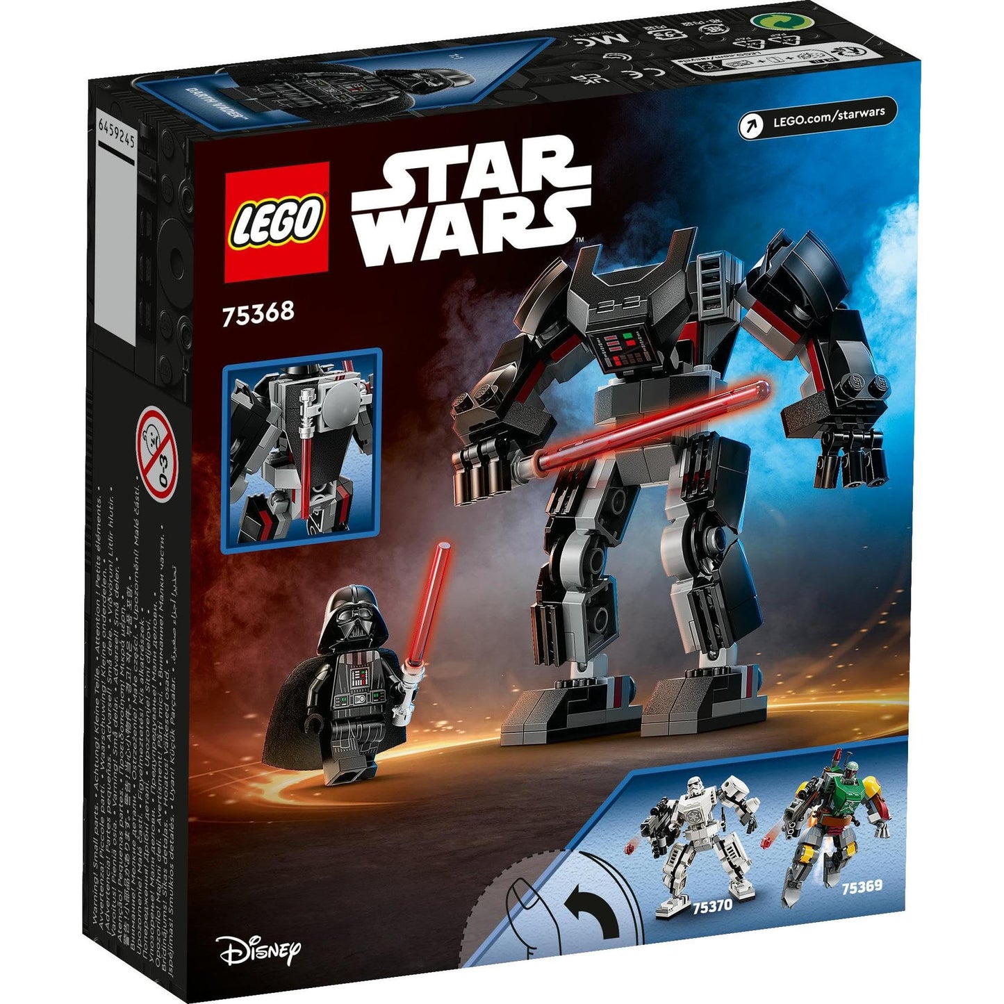 LEGO Star Wars Darth Vader Mech 75368 Amazon