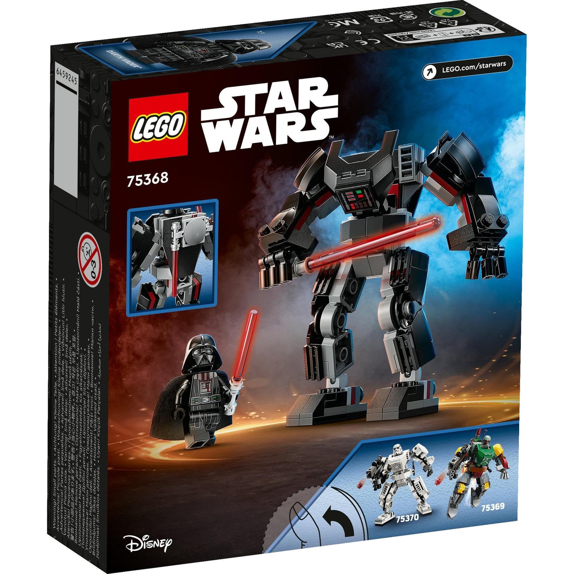 LEGO Star Wars Darth Vader Mech 75368 Amazon