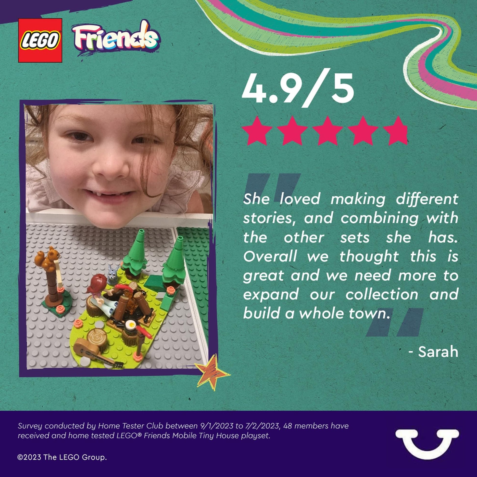 LEGO Friends Mobile Tiny House 41735 Amazon