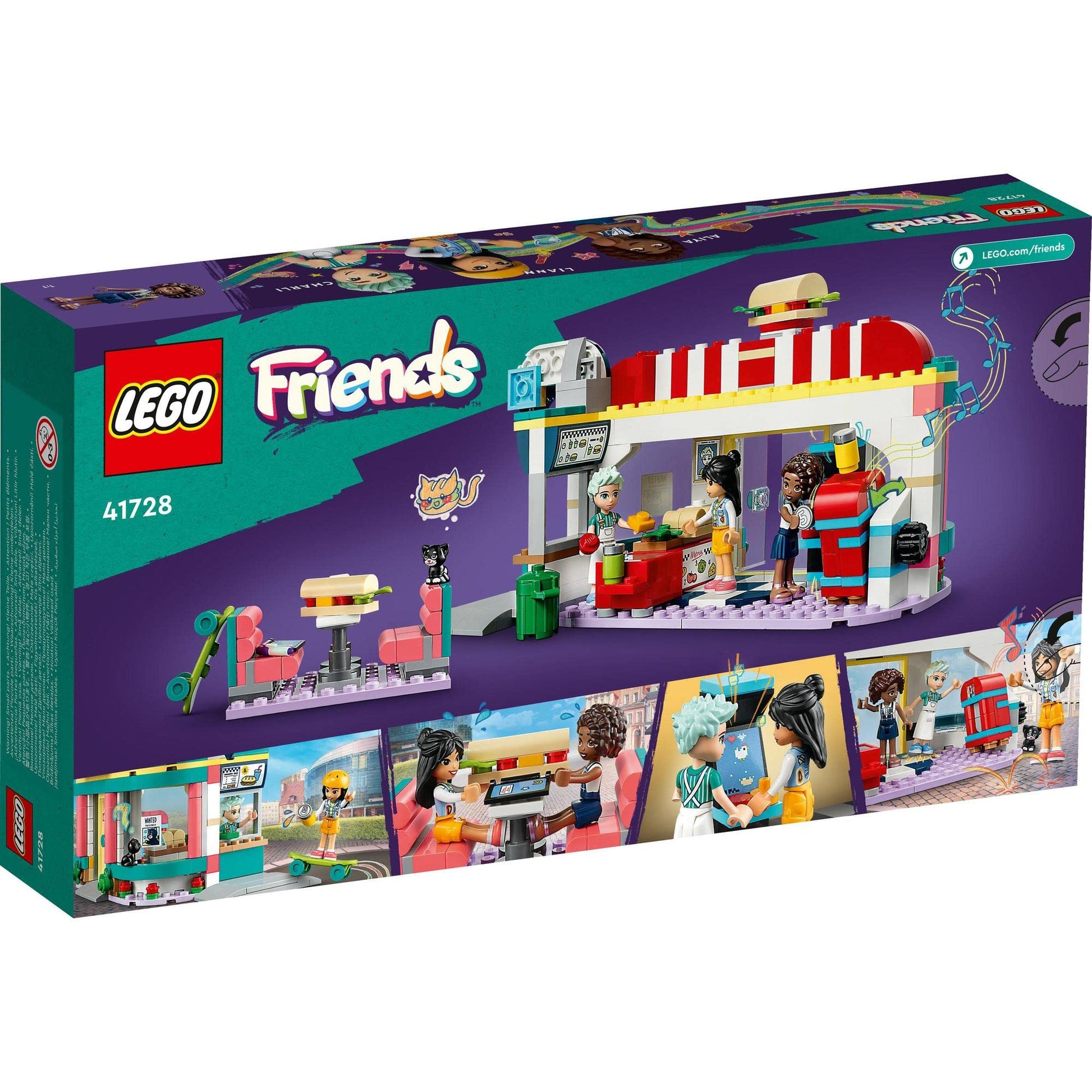 LEGO Friends Heartlake Downtown Diner 41728 Building Toy Amazon