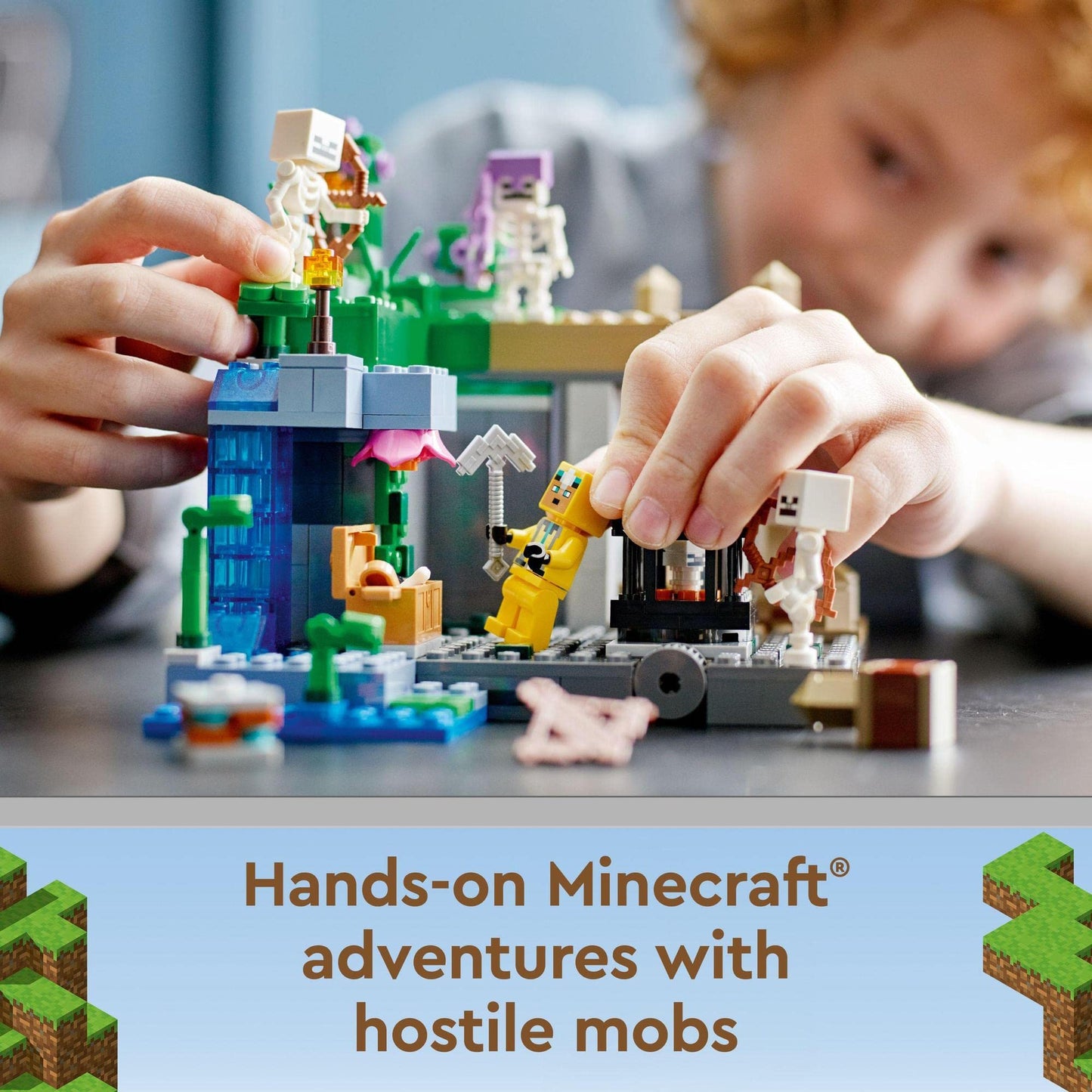 LEGO Minecraft The Skeleton Dungeon 21189 Amazon