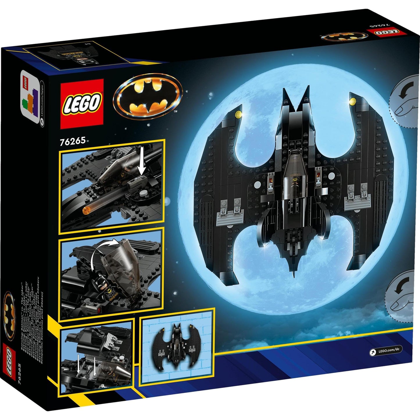 LEGO® Super Heroes DC Batwing: Batman™ vs The Joker™ 76265 Building Toy Set
