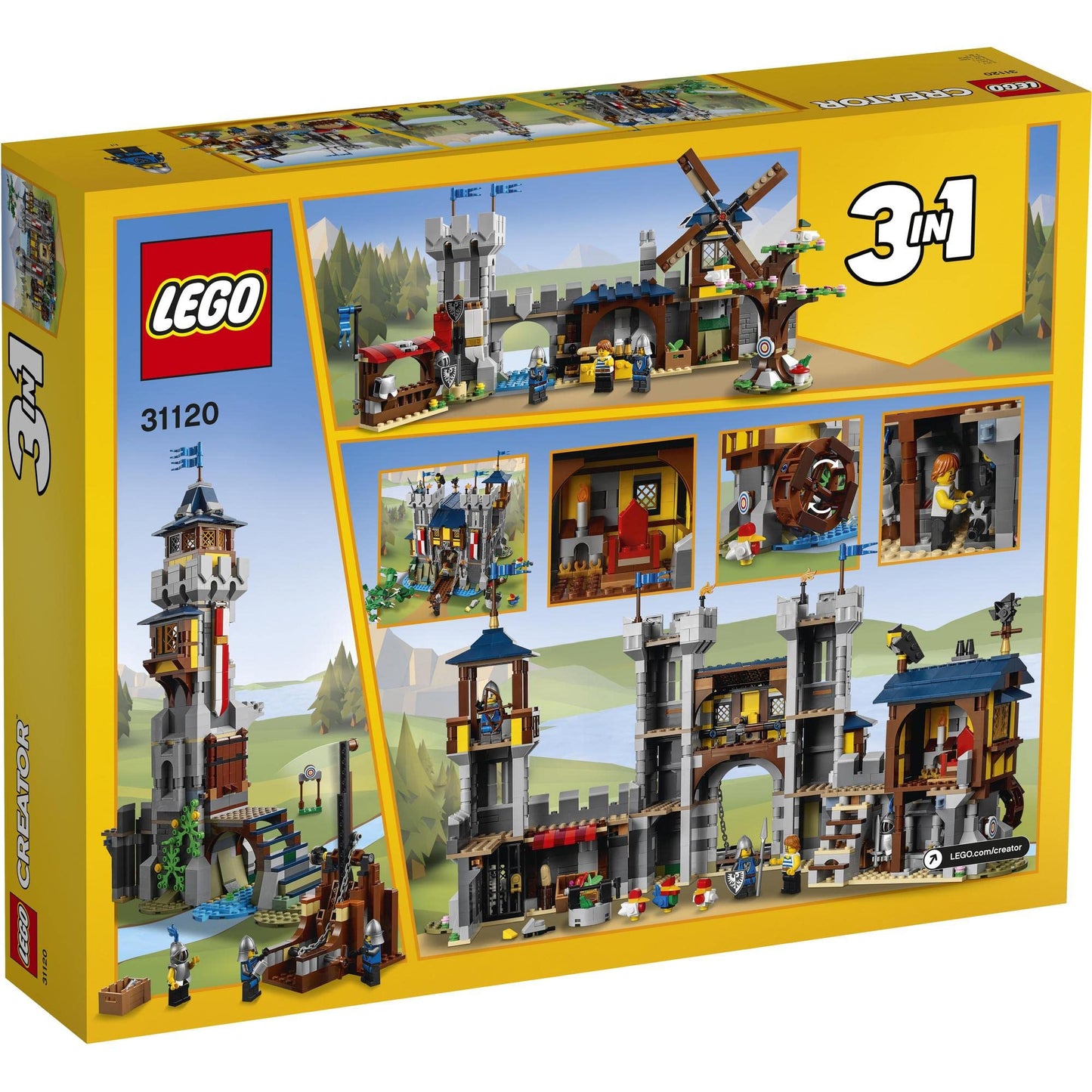 LEGO® Creator 3in1 Medieval Castle 31120 Building Kit