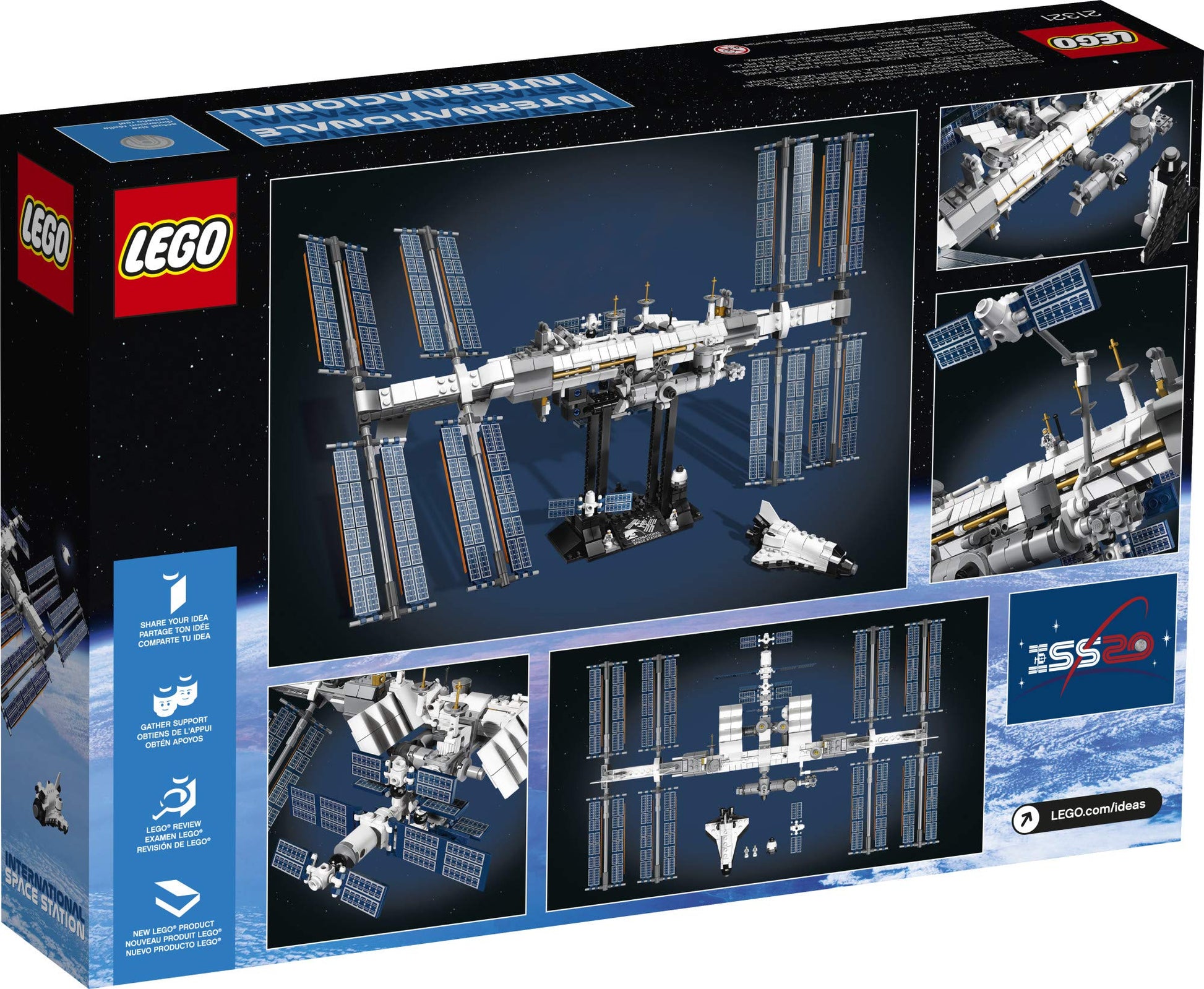 LEGO Ideas International Space Station 21321 Building Kit Amazon