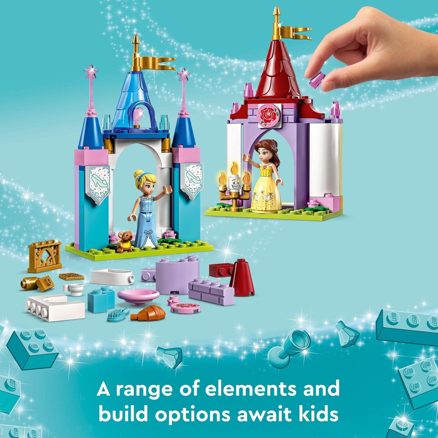 LEGO Disney: Disney Princess Creative Castles 43219 Building Toy Amazon