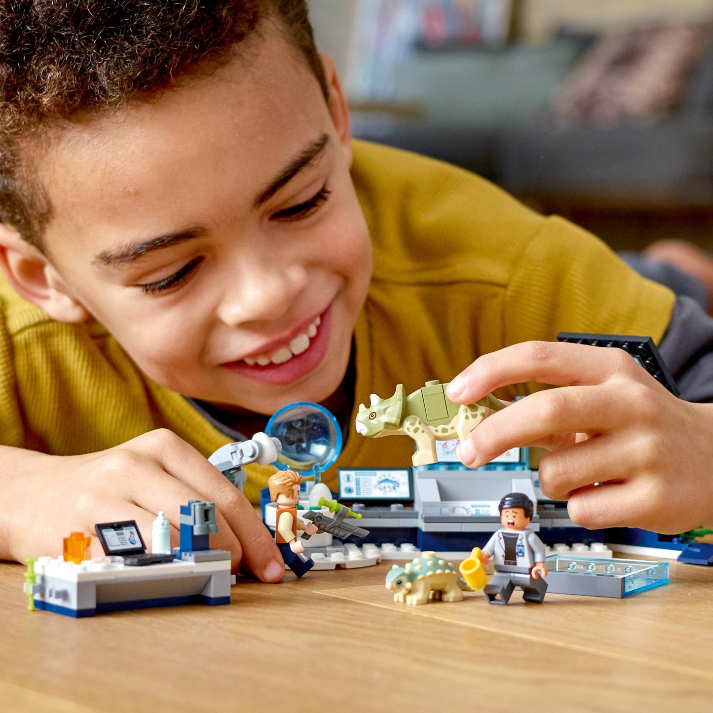 LEGO Jurassic World Dr. Wu's Lab: Baby Dinosaurs Breakout 75939 Fun Dinosaur Toy