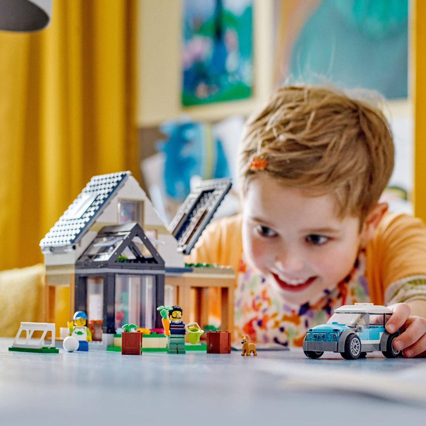 LEGO® City Family House and Electric Car 60398 Building Toy Amazon