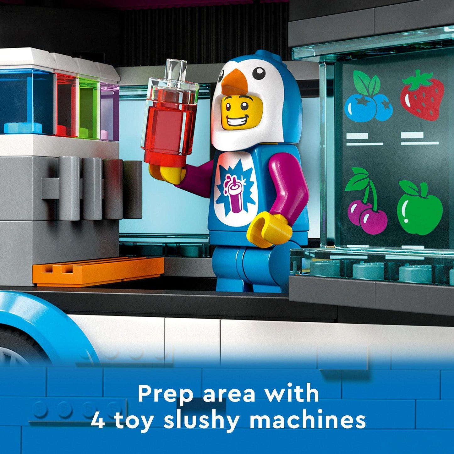 LEGO City Penguin Slushy Van 60384 Amazon