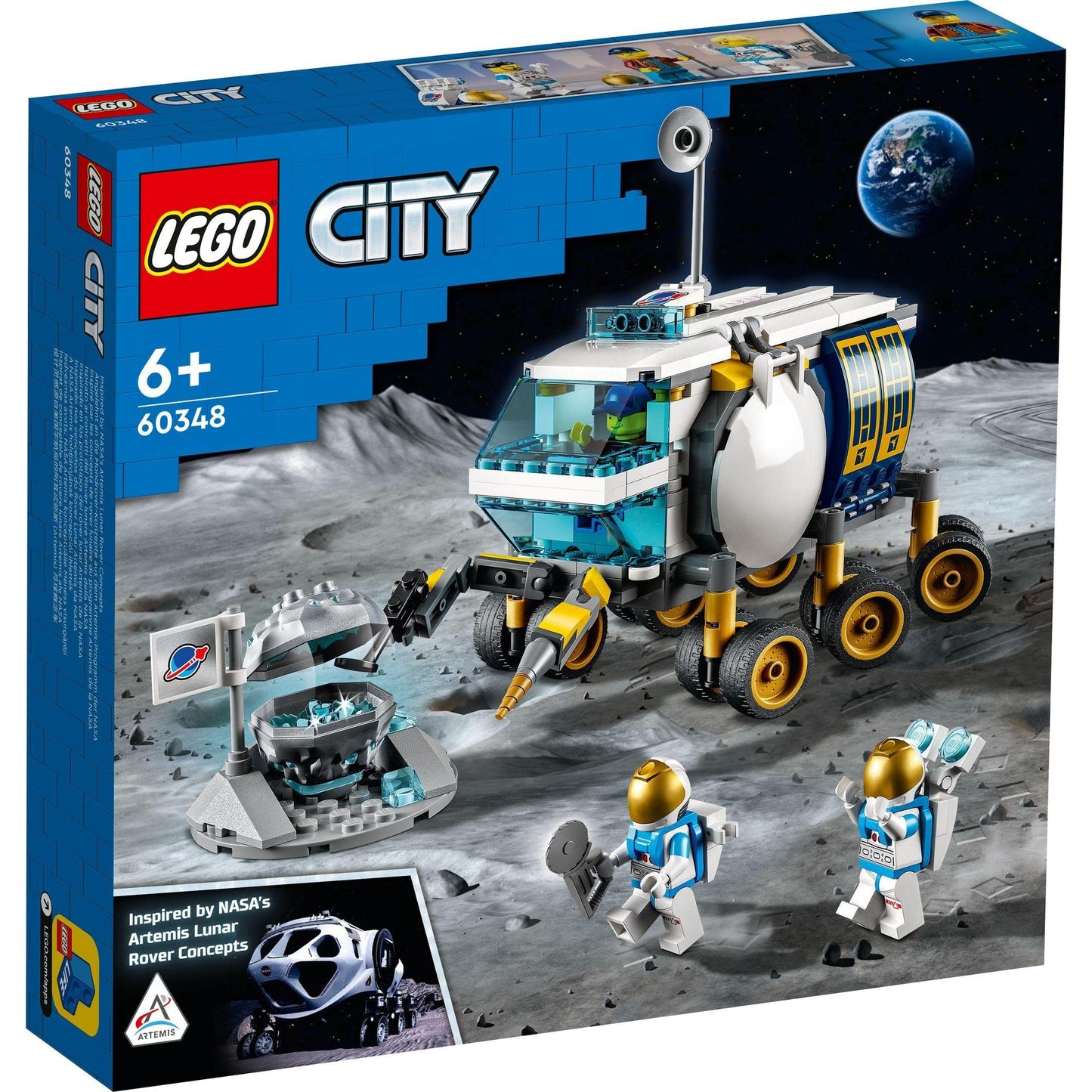 LEGO® City Lunar Roving Vehicle 60348 Building Kit Amazon