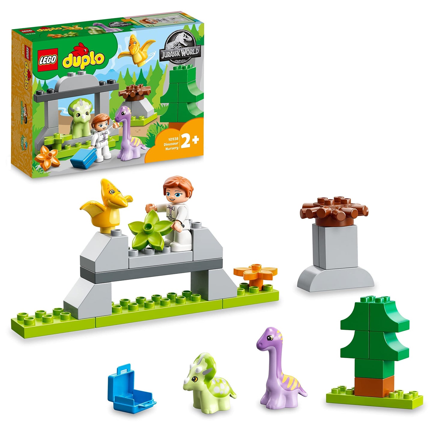 LEGO DUPLO® Jurassic World Dinosaur Nursery Building Toy Amazon