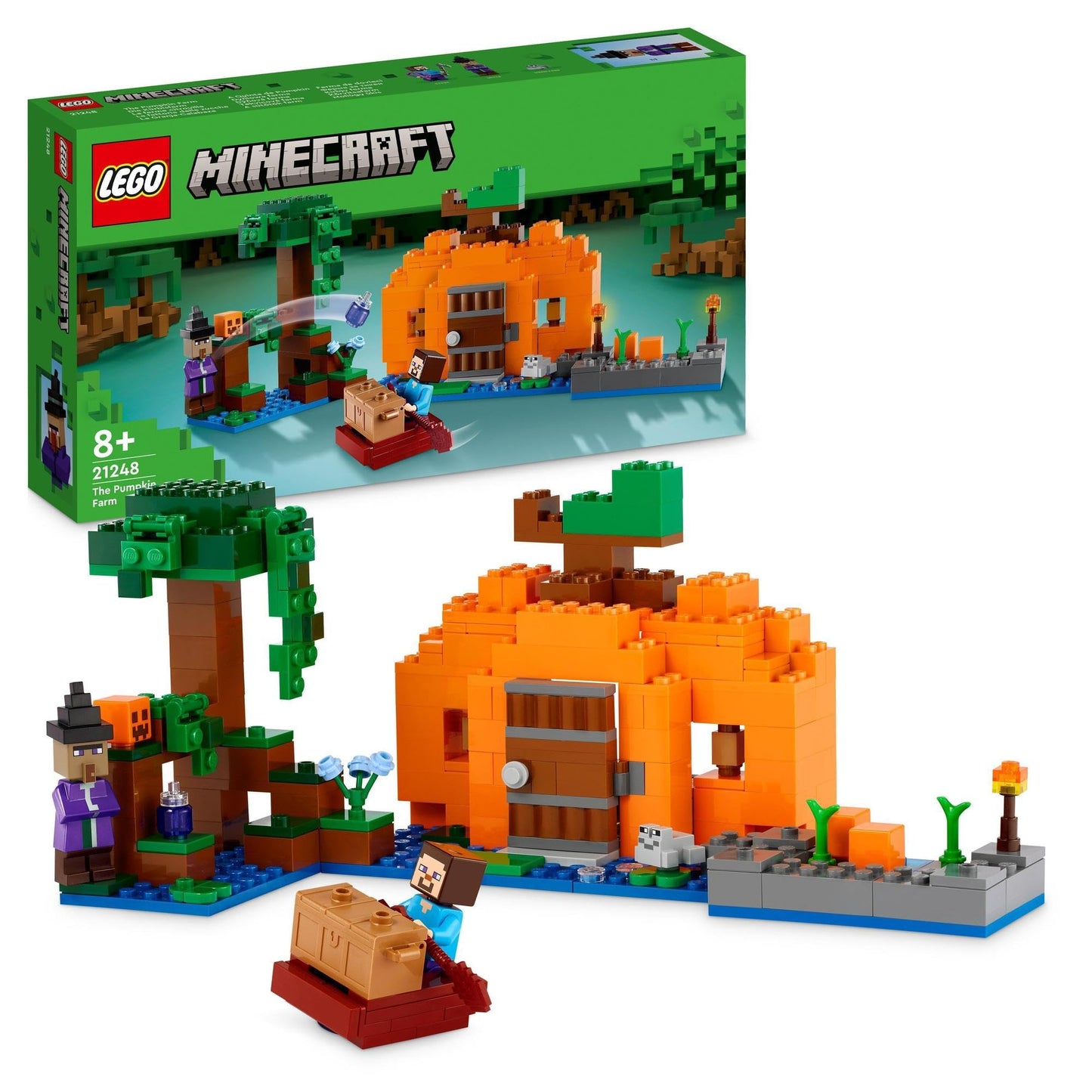 LEGO Minecraft The Pumpkin Farm 21248 Amazon