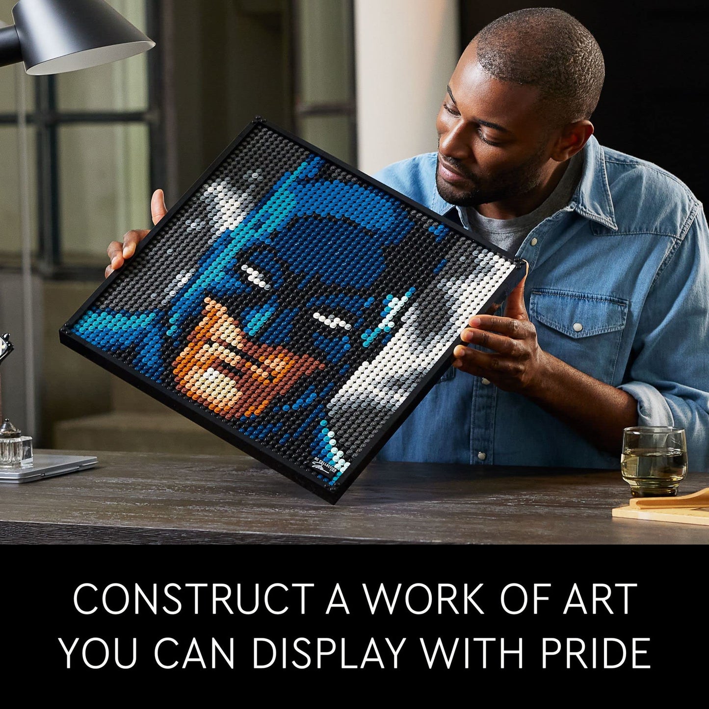 LEGO Art Jim Lee Batman Collection 31205 DC Comics Building Kit Amazon