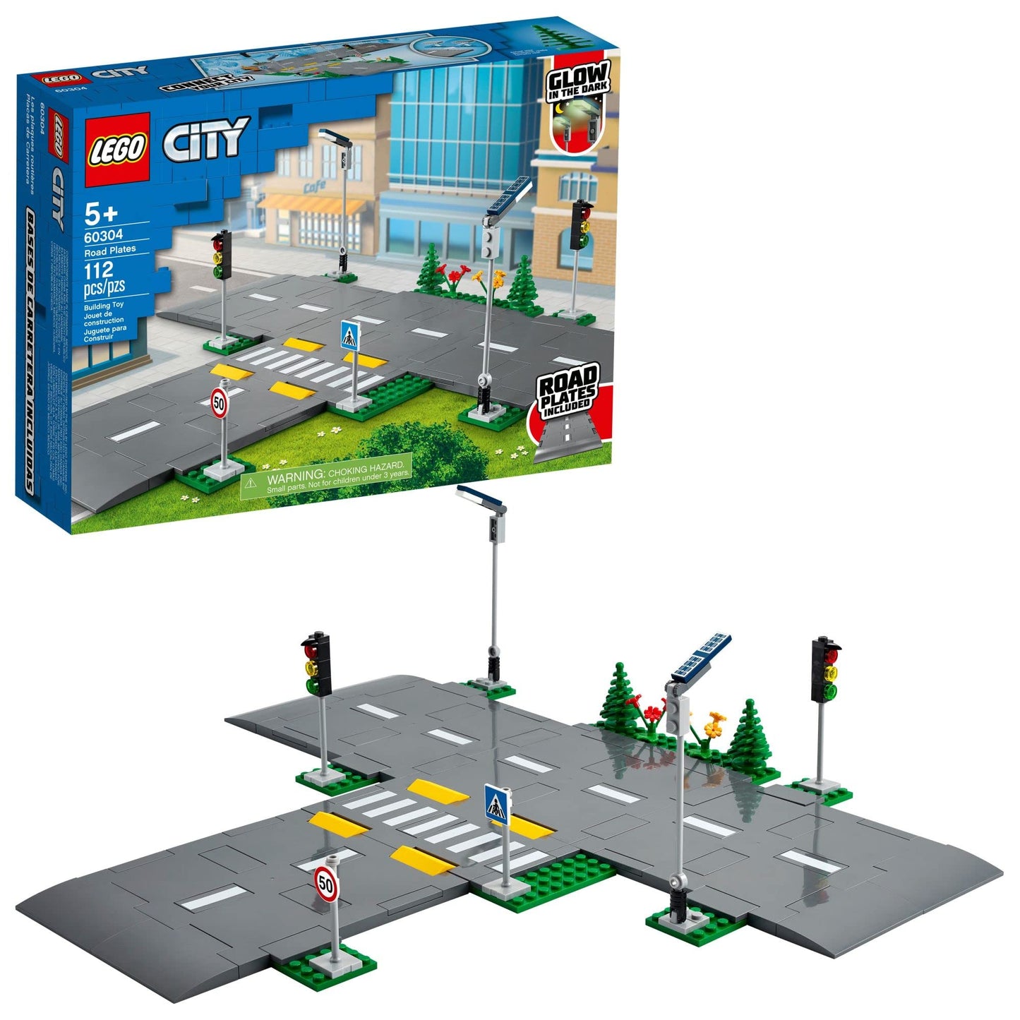 LEGO City Road Plates 60304 Building Kit