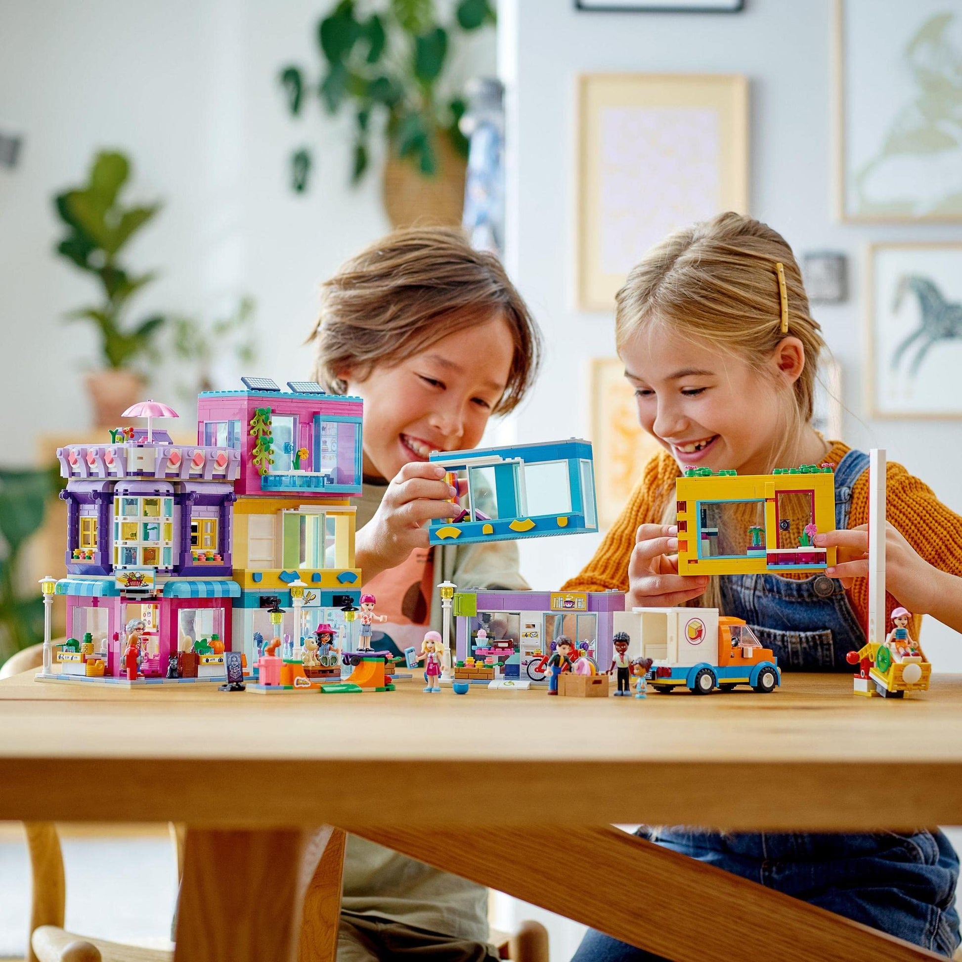LEGO Friends Main Street Building 41704 Kids Building and Construction Toy Amazon