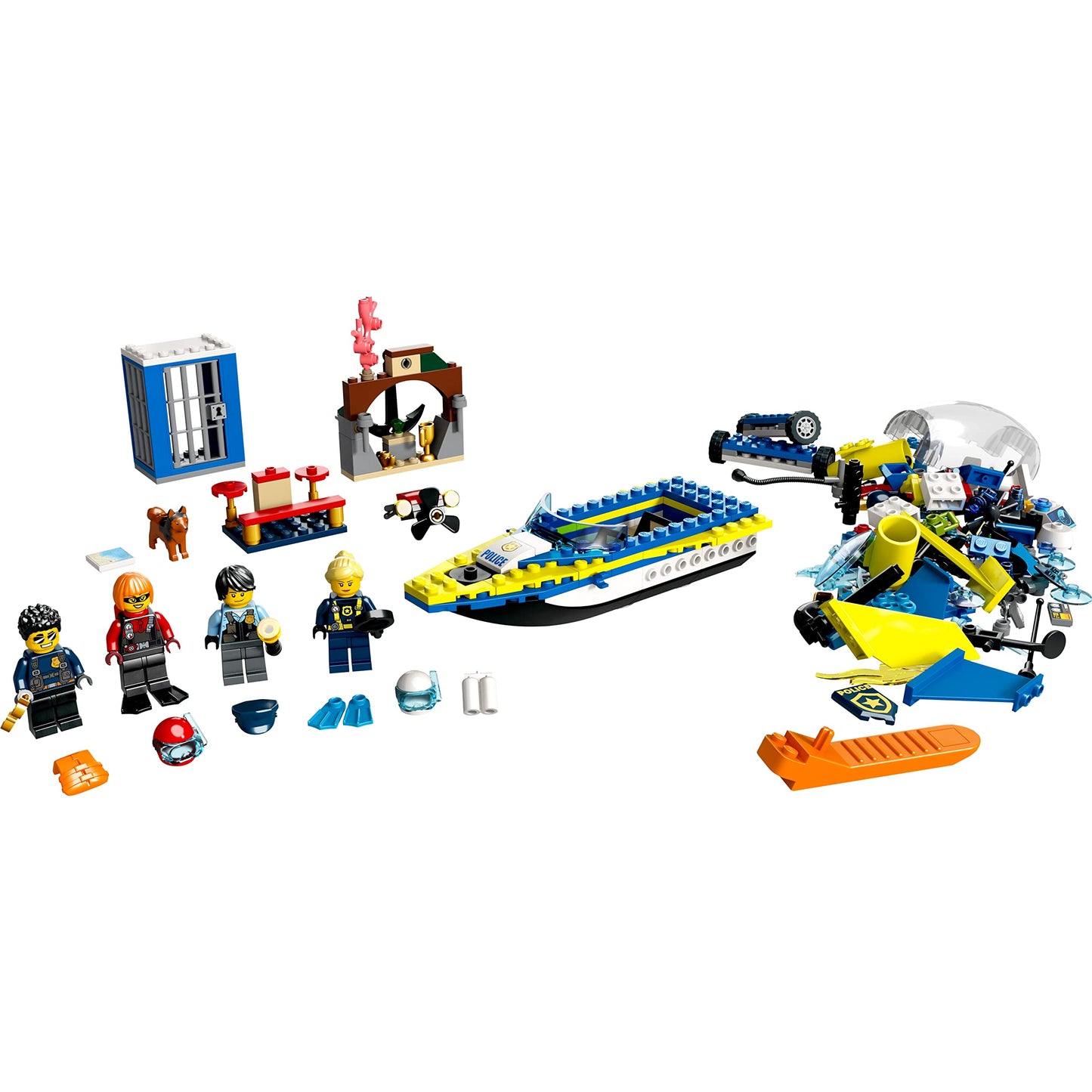 LEGO City Water Police Detective Missions, Interactive Digital Adventure Building 60355 Amazon