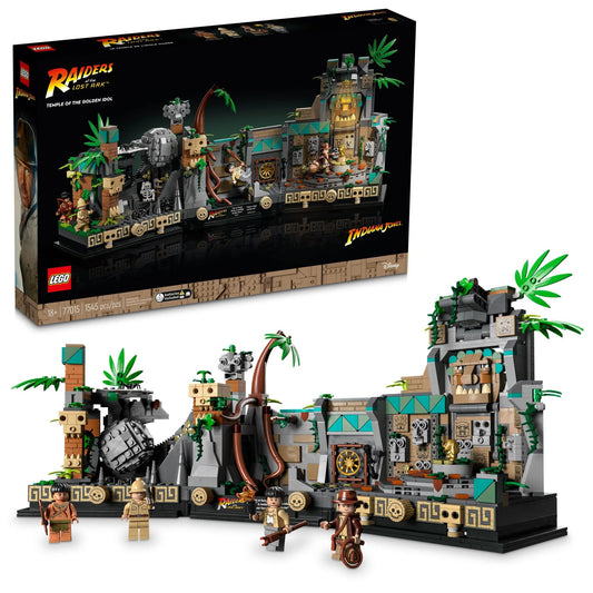 LEGO Indiana Jones Temple of The Golden Idol 77015 Building Amazon