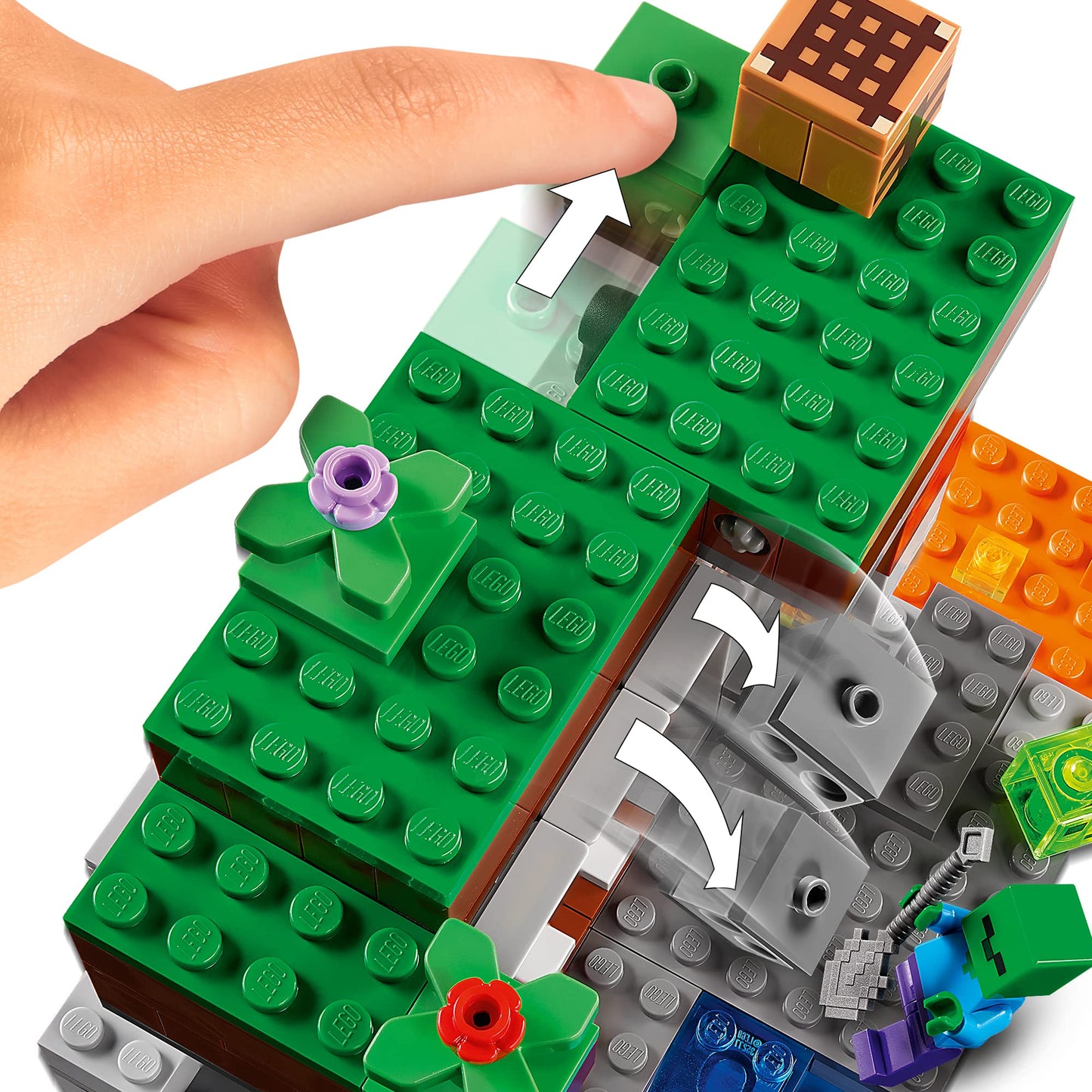 LEGO Minecraft The "Abandoned" Mine 21166 Building Kit Amazon