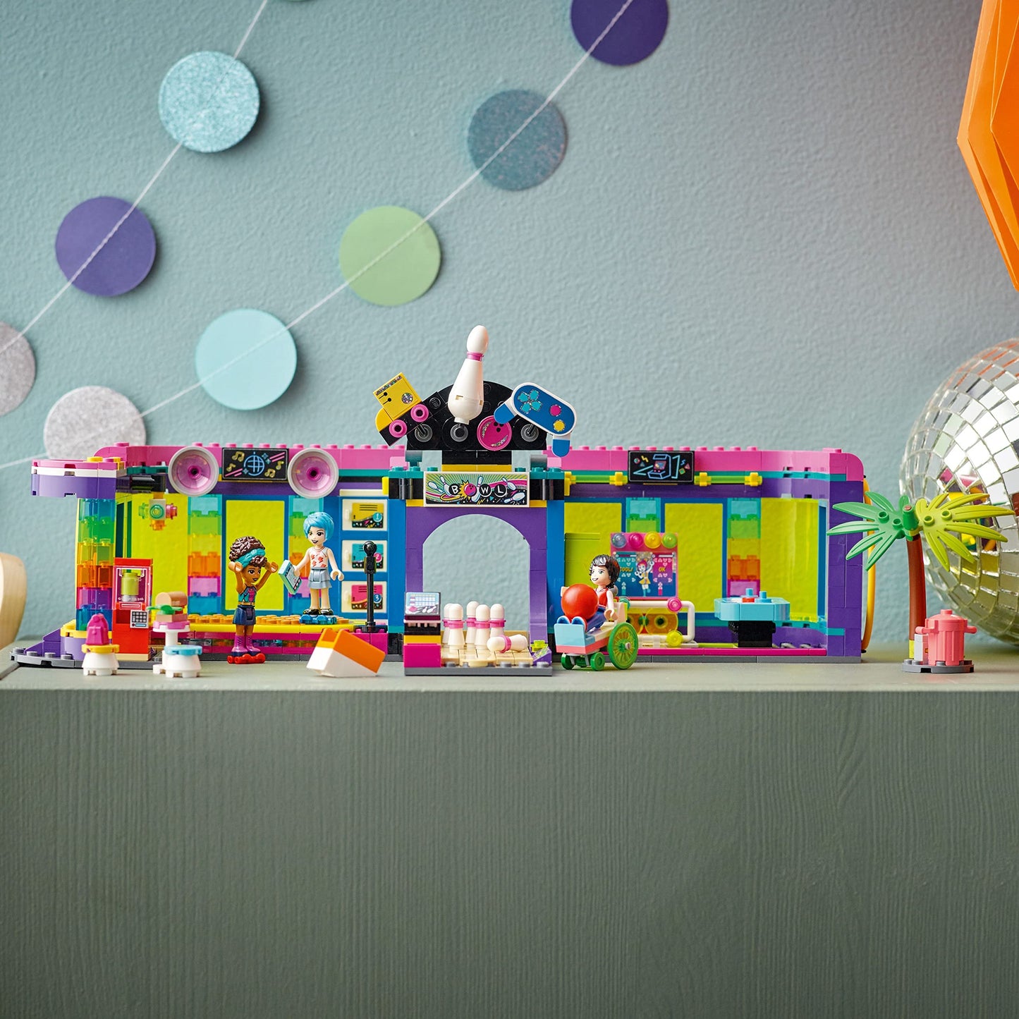 LEGO Friends Roller Disco Arcade with Toy  41708 Amazon