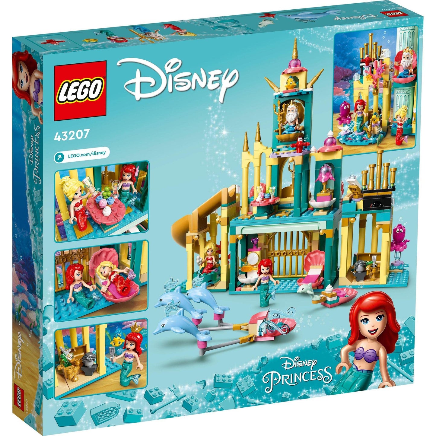 LEGO Disney Princess Ariel’s Underwater Palace Castle Toy