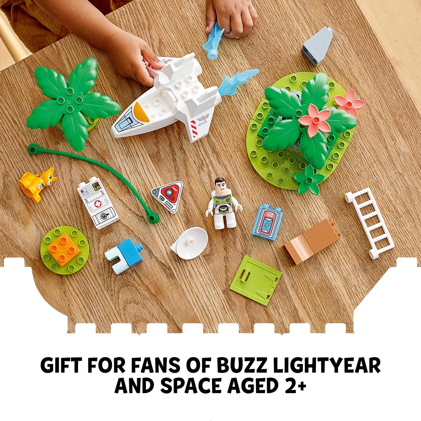 LEGO DUPLO Disney and Pixar Buzz Lightyear’s Planetary Mission Building Toy for Preschooler Space Fans Aged 2+ 10962 Amazon