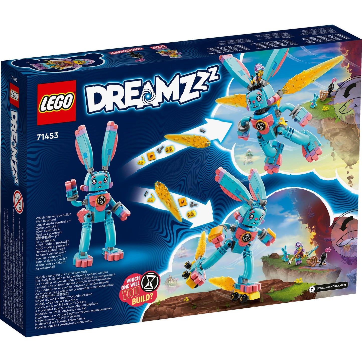 LEGO® DREAMZzz™ Izzie and Bunchu The Bunny 71453 Building Toy Set Amazon