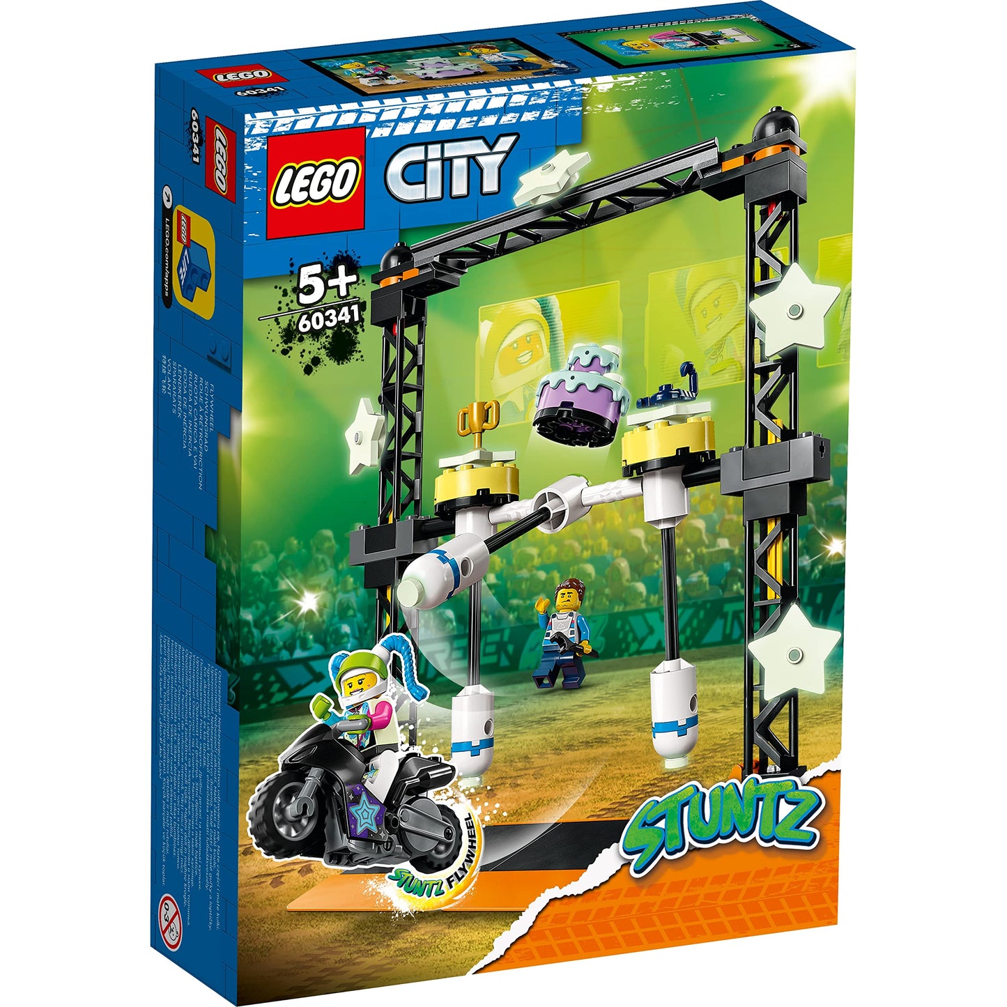 LEGO City Stuntz The Knockdown Stunt Challenge Playset Amazon