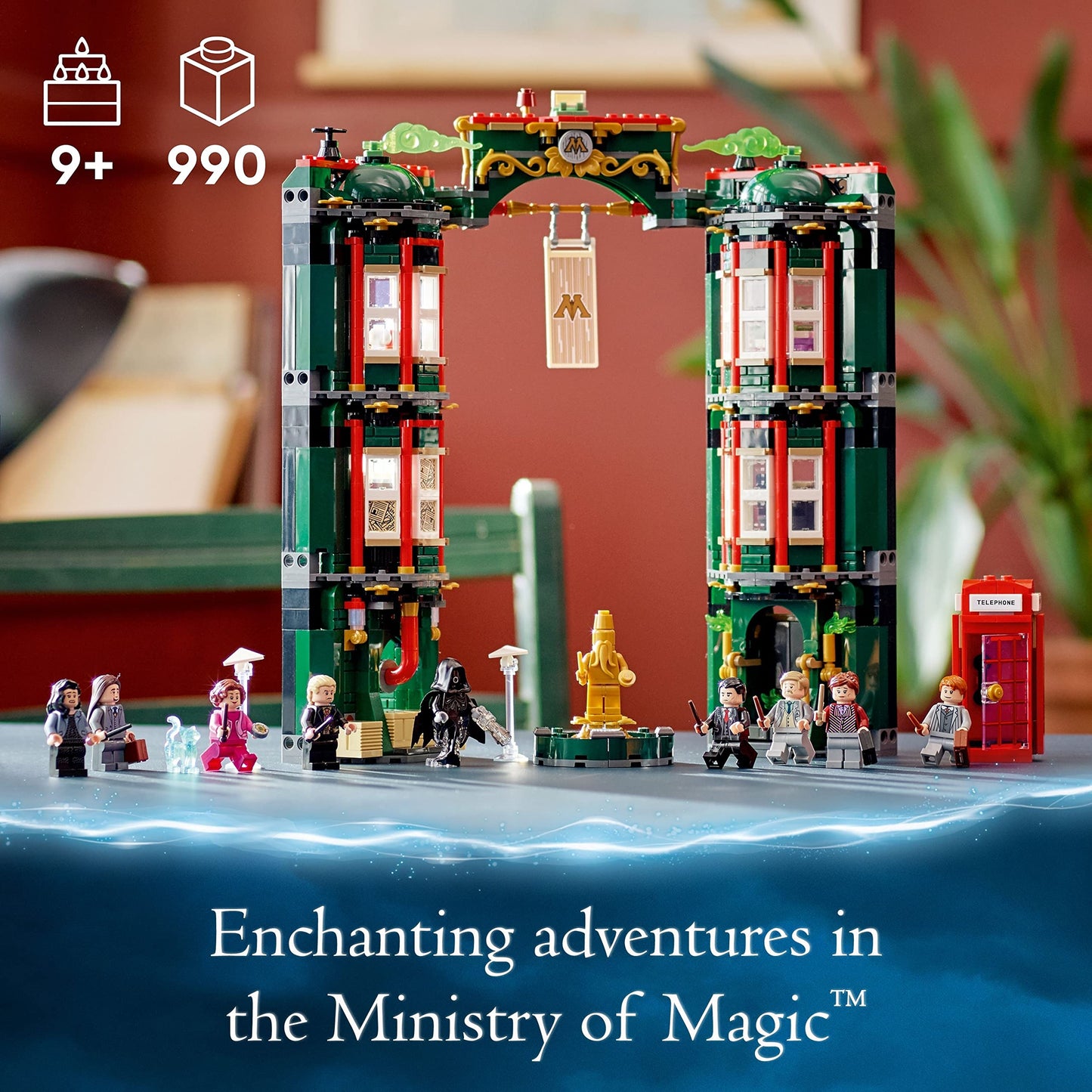 LEGO Harry Potter The Ministry of Magic Building Kit 76403