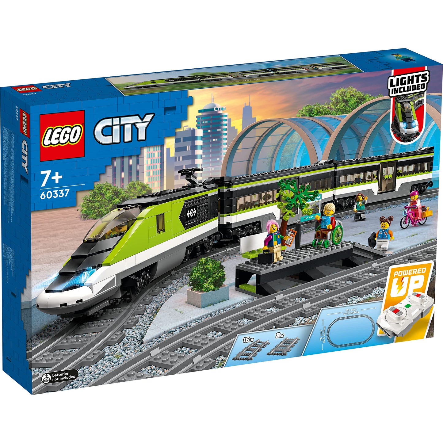 LEGO City Express Passenger Train 60337 Brick Island